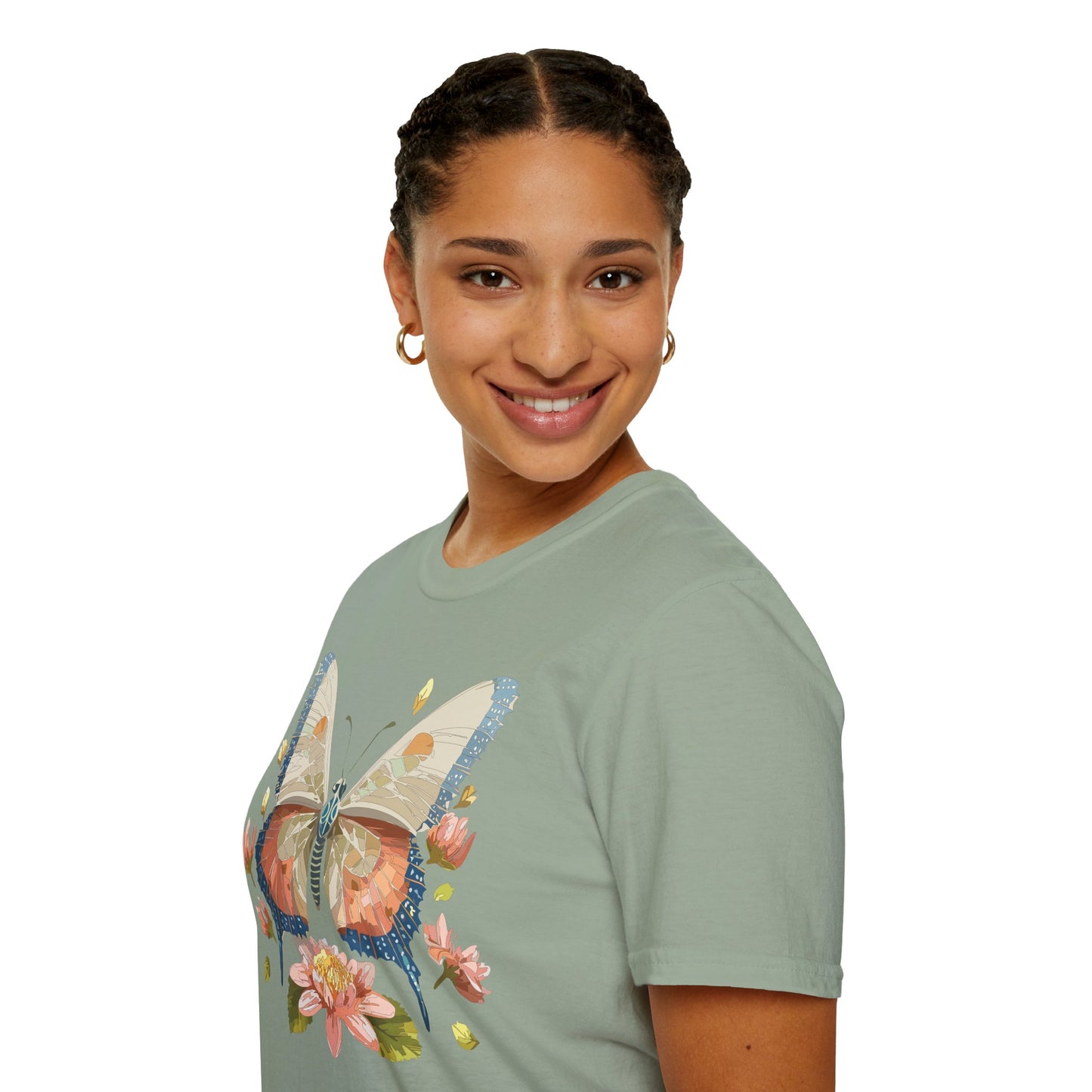 Butterfly Shirt, T Shirt with Butterfly, Monarch Shirt