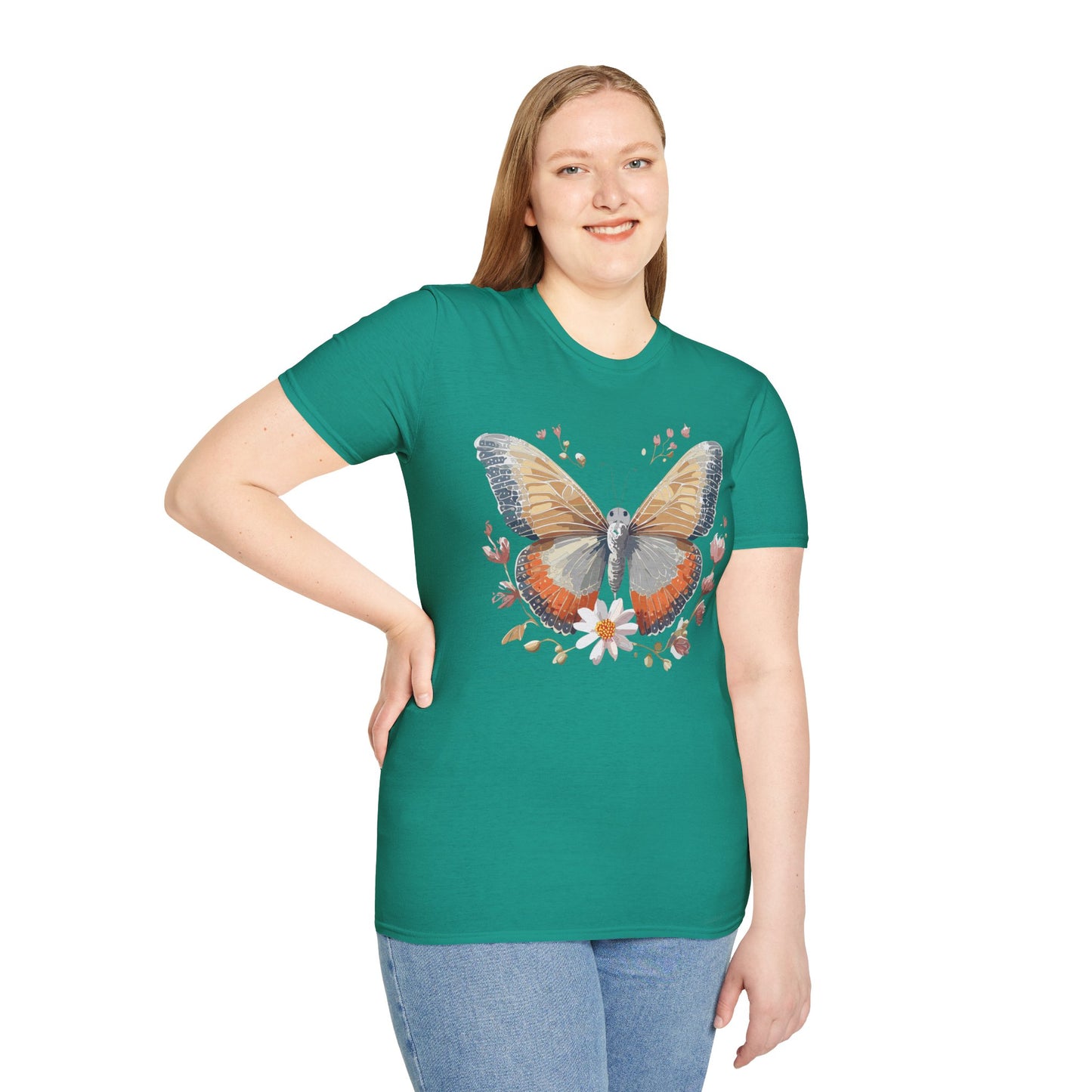 Butterfly Shirt, T Shirt with Butterfly, Monarch Shirt
