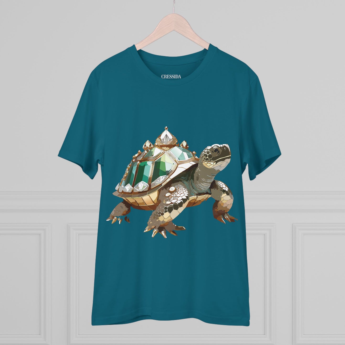 Organic T-shirt with Animals - Turtle