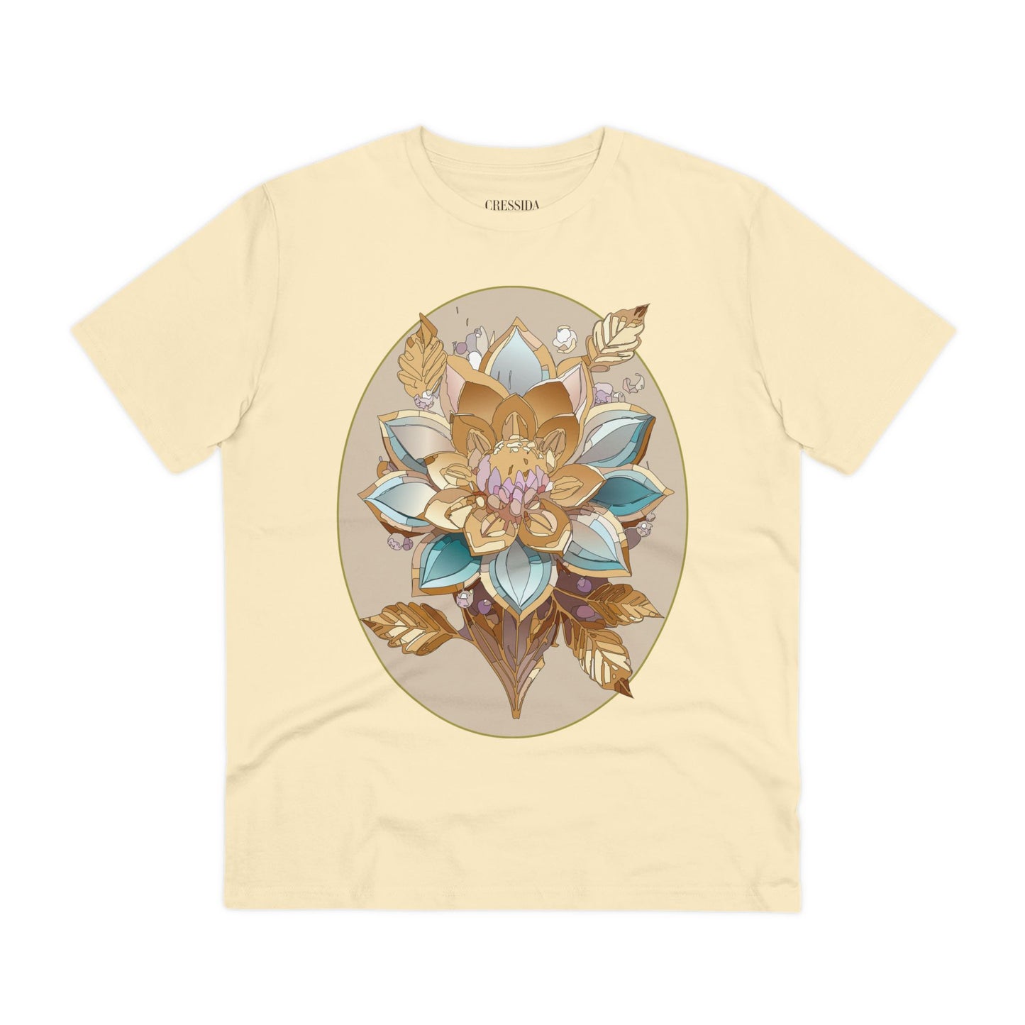 T-shirt bio avec fleur