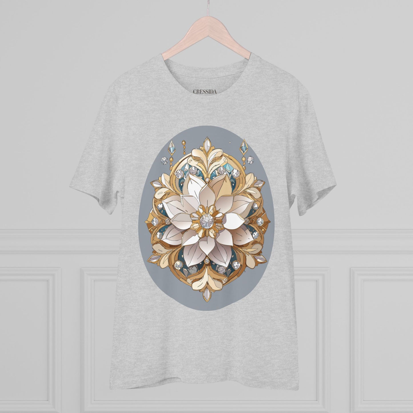 Organic T-shirt with Flower