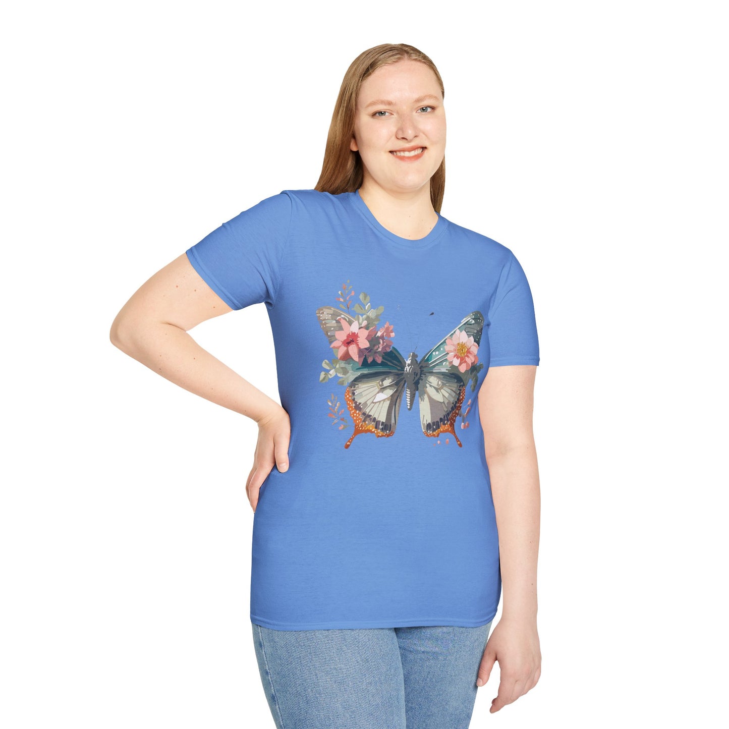Butterfly Shirt, T Shirt with Butterfly, Monarch Shirt