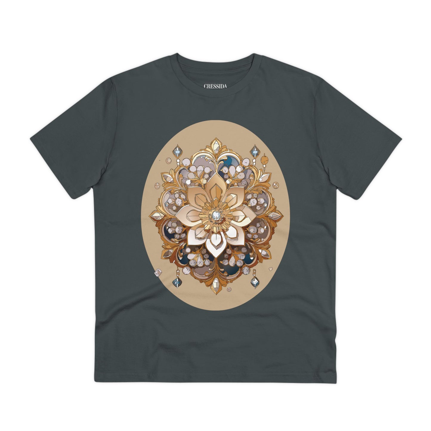 Organic T-shirt with Flower