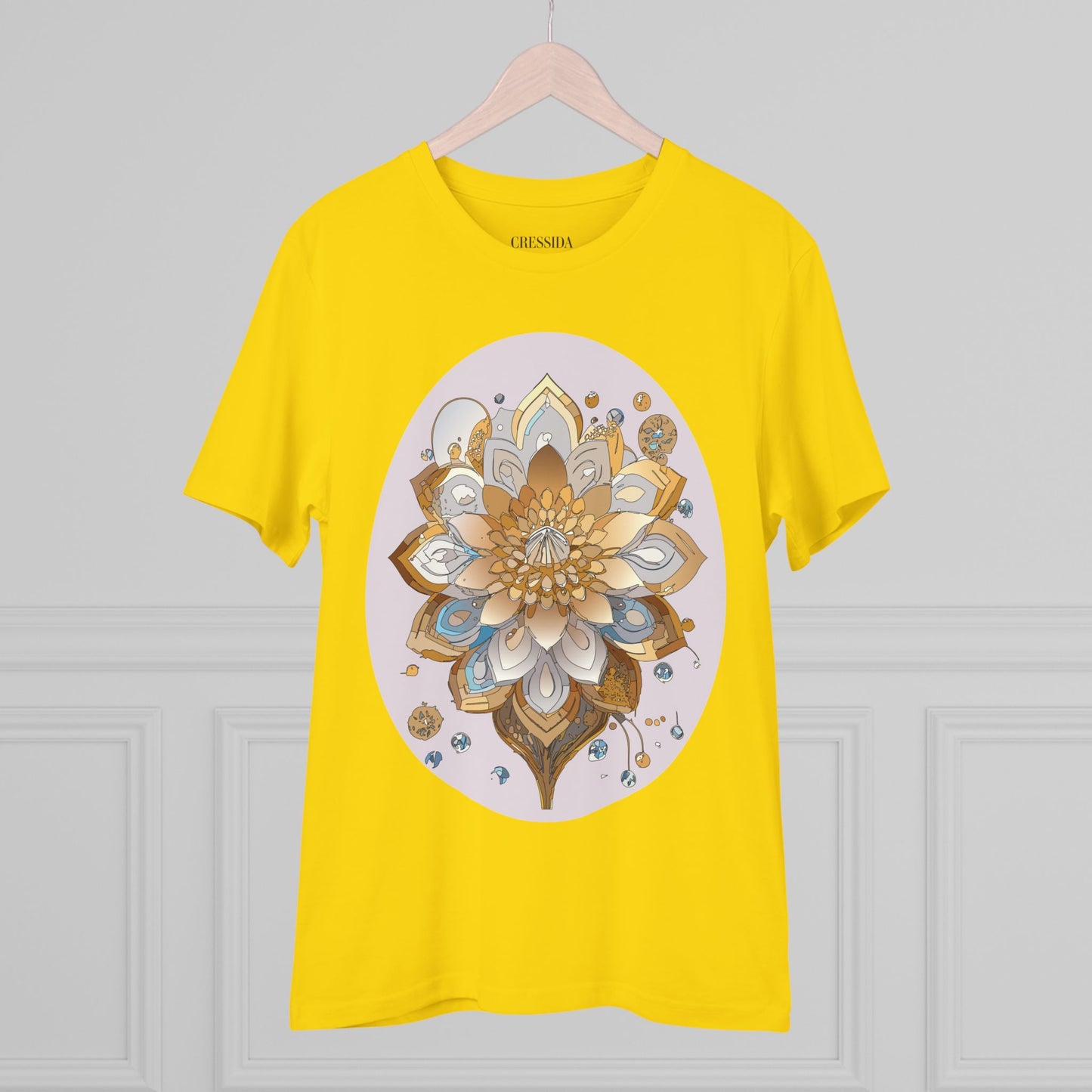 Organic T-shirt with Flower