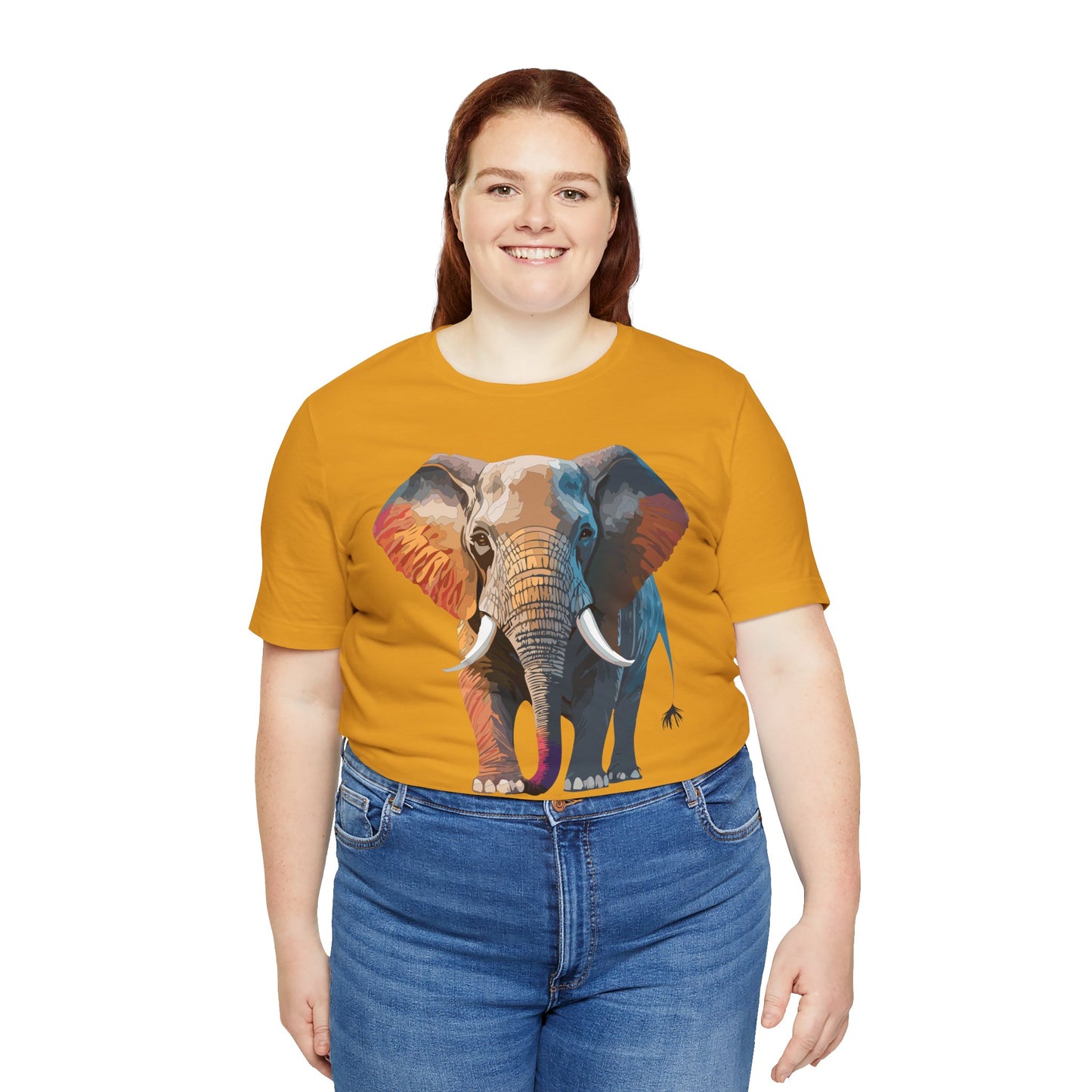 Unisex Animal Shirt, Tee Shirt with Animals, Art Design Tee Shirt, Wild Animals Shirt