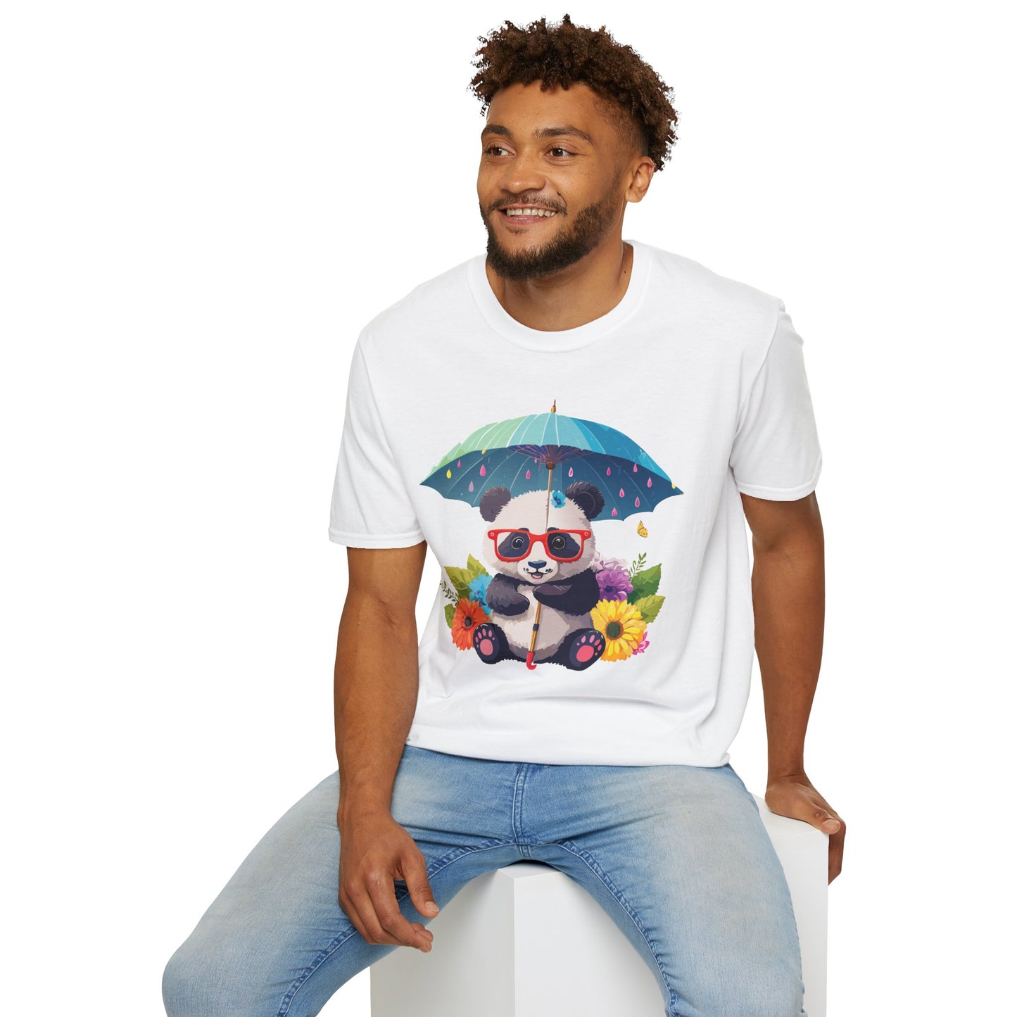Panda Shirt, T Shirt with Panda, Animal Shirt, Tee Shirt with Animals