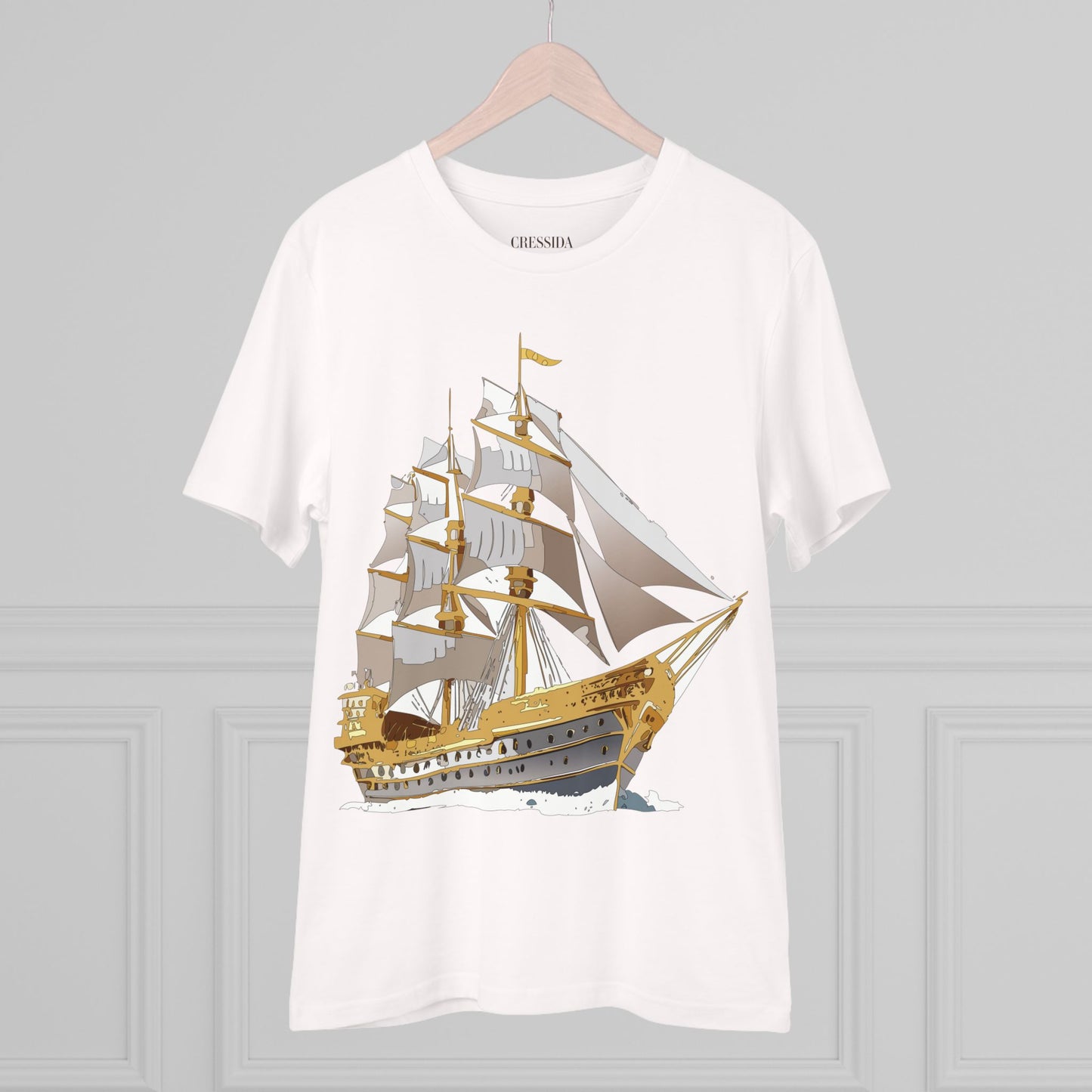 Organic T-shirt with Ship