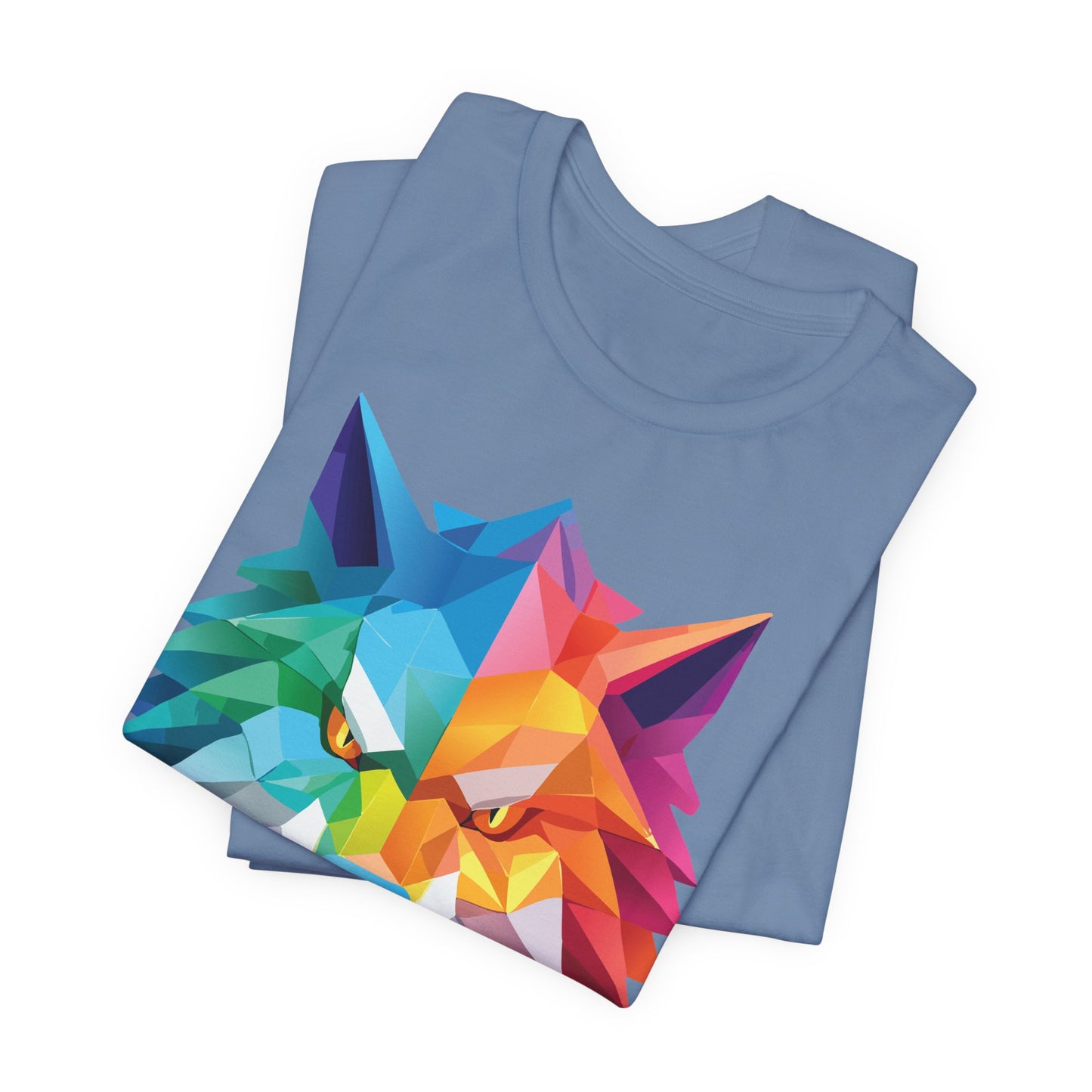 Unisex Animal Shirt, Tee Shirt with Animals, Art Design Tee Shirt, Wild Animals Shirt