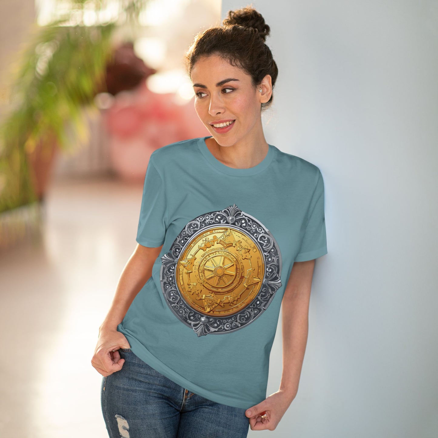 Organic T-shirt with Coin