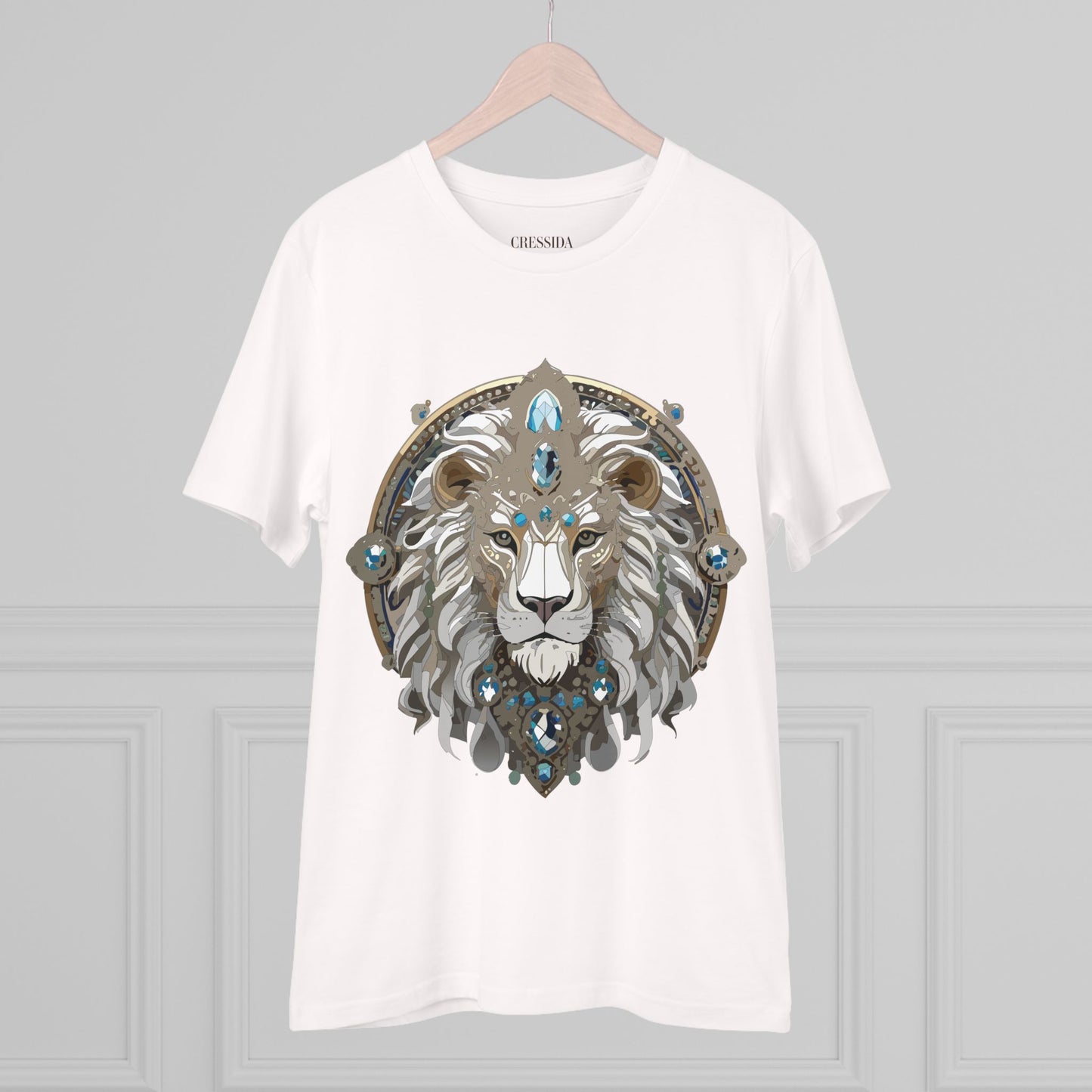 Organic T-shirt with Animals - Lion