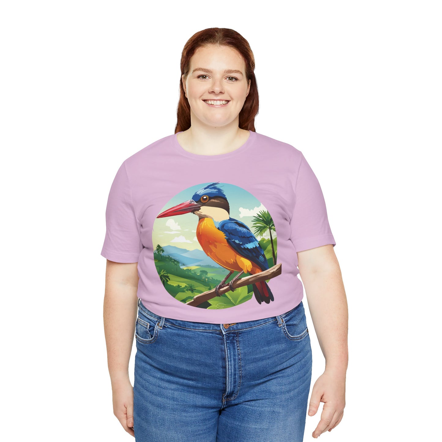 Unisex Animal Shirt, Tee Shirt with Animals, Art Design Tee Shirt, Wild Animals Shirt