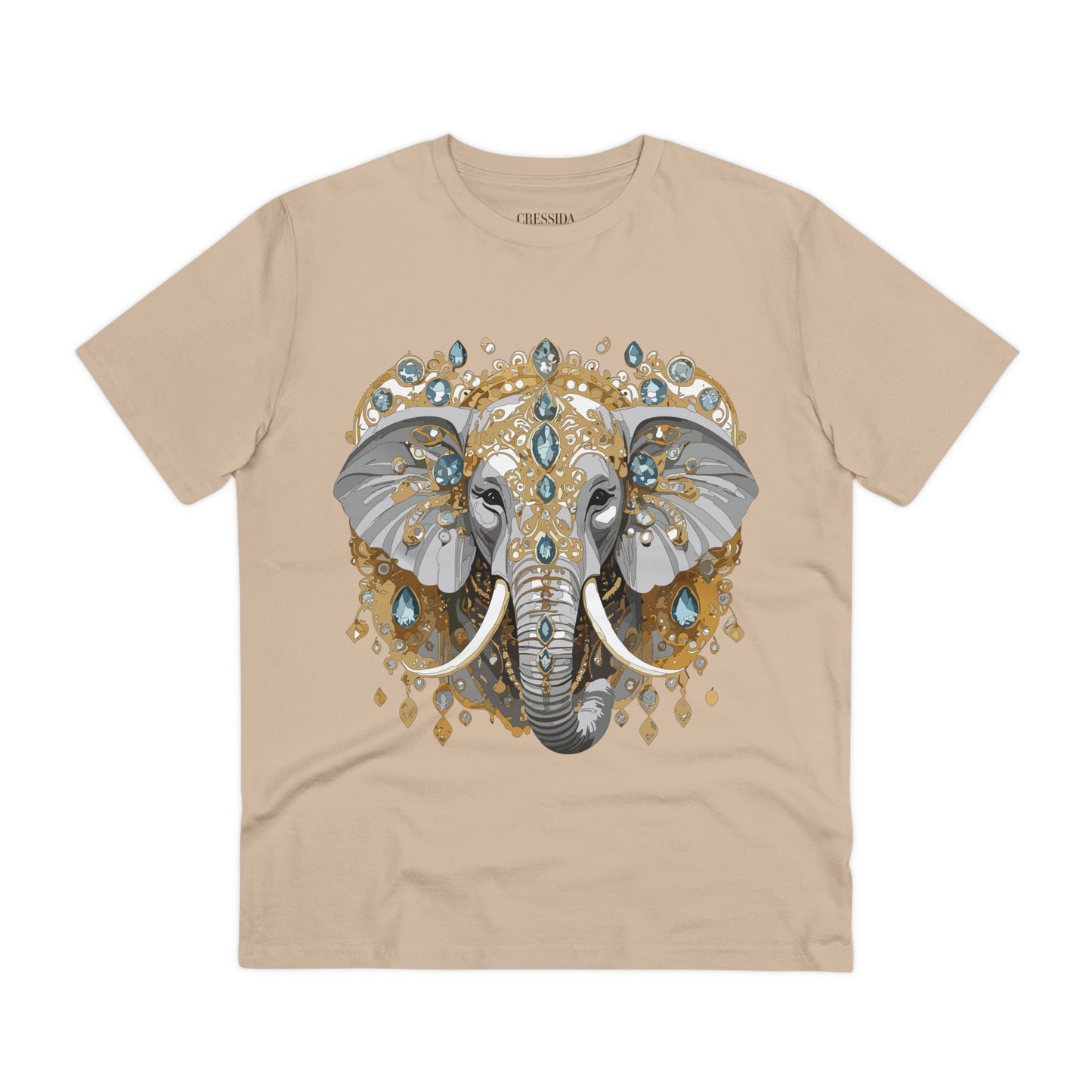 Organic T-shirt with Animals - Elephant