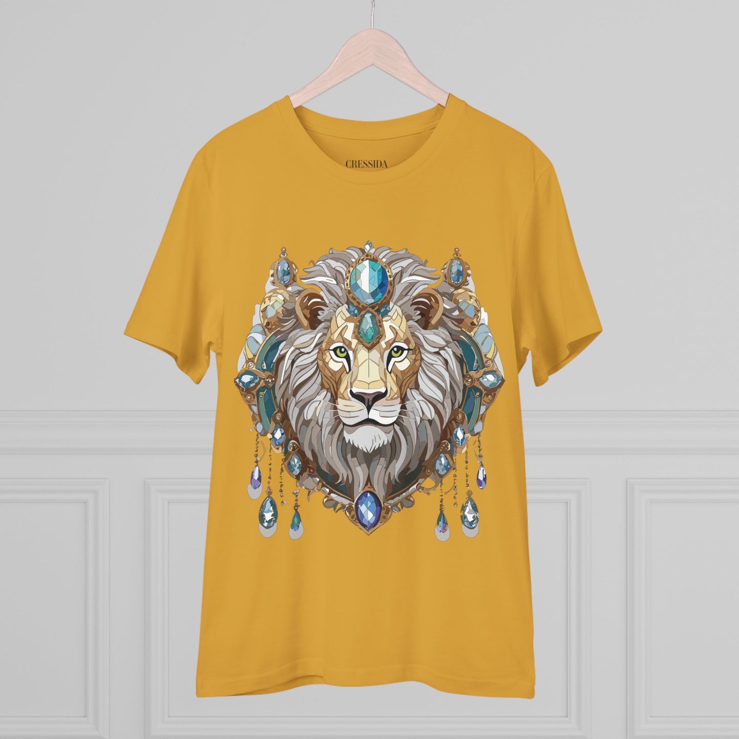 Organic T-shirt with Animals - Lion