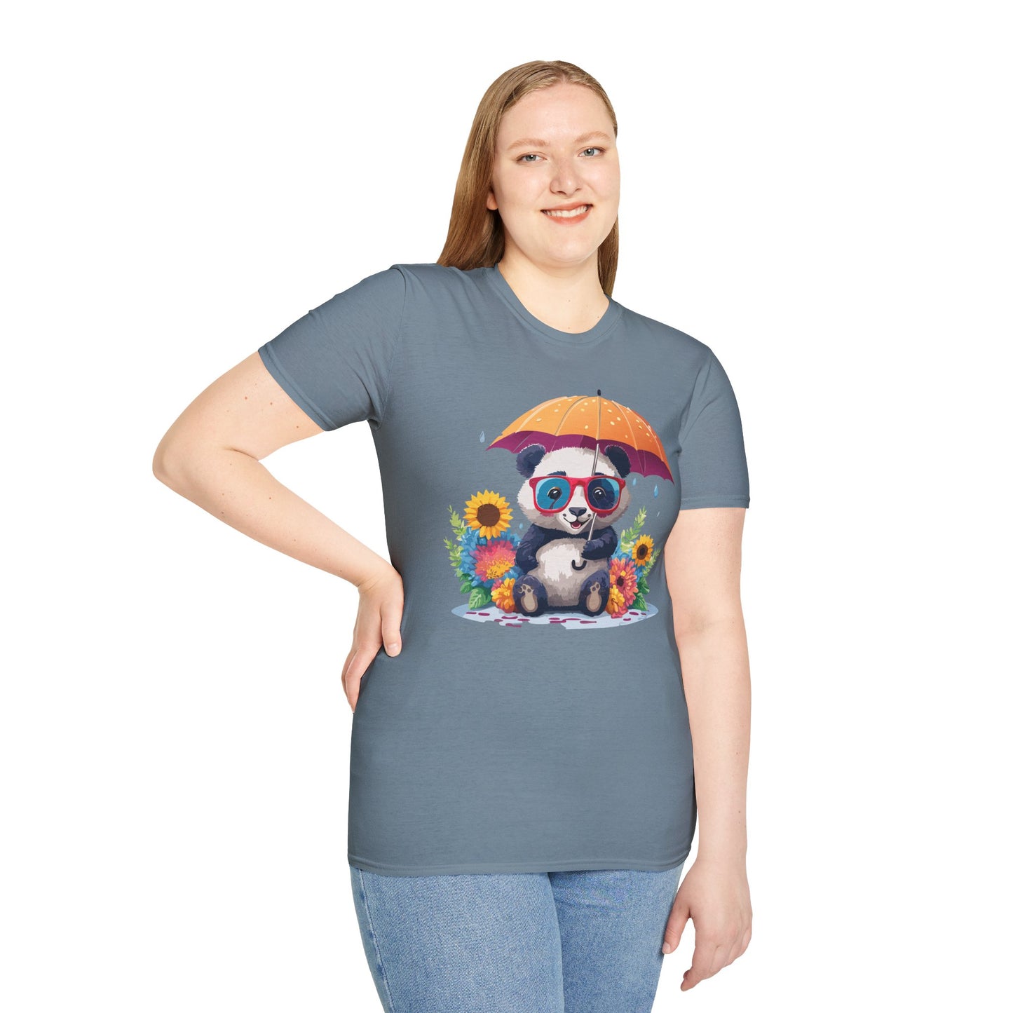 Panda Shirt, T Shirt with Panda, Animal Shirt, Tee Shirt with Animals