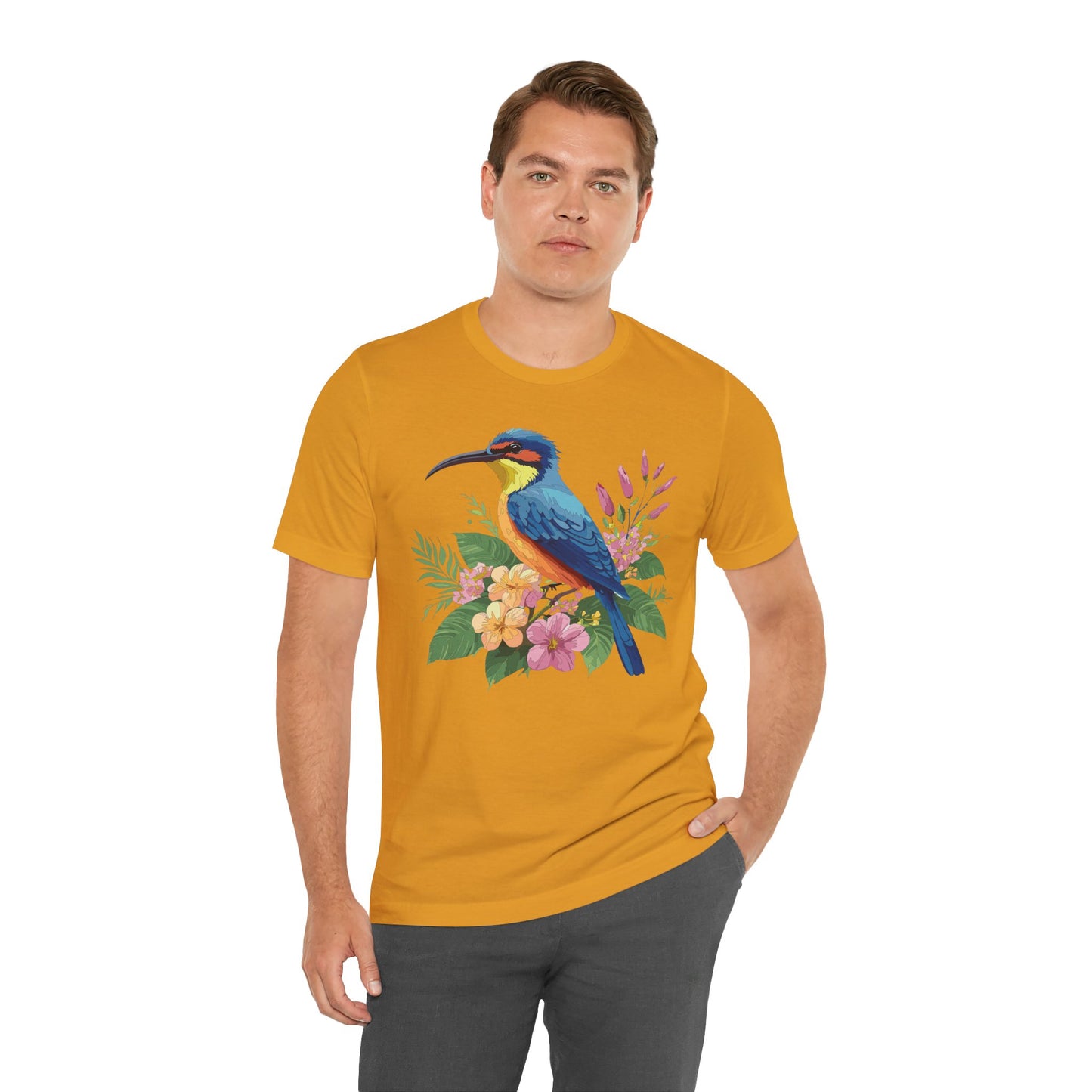 Unisex Animal Shirt, Tee Shirt with Animals, Art Design Tee Shirt, Wild Animals Shirt