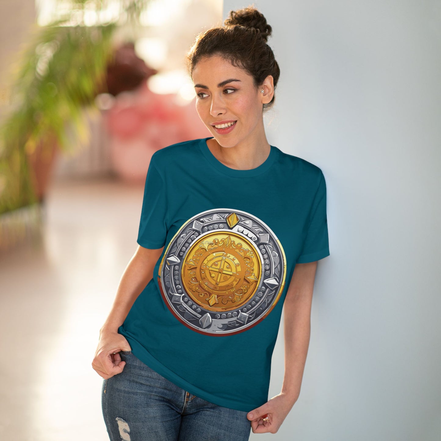 Organic T-shirt with Coin