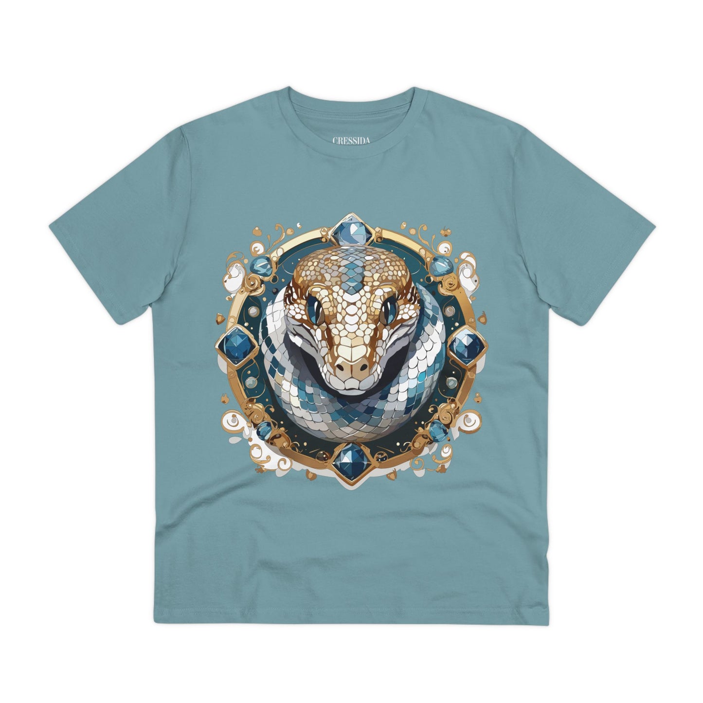 Organic T-shirt with Animals - Python