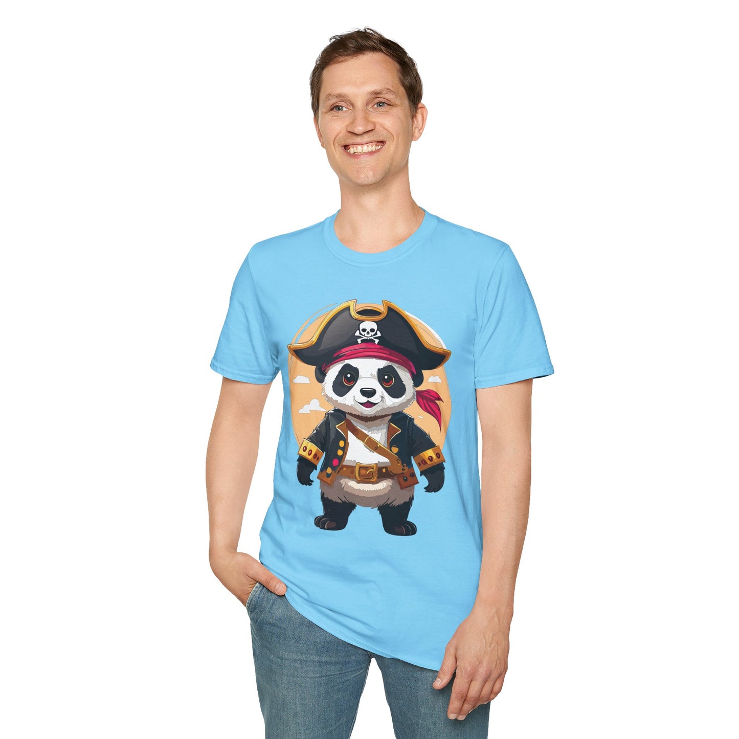 Panda Shirt, T Shirt with Panda, Animal Shirt, Tee Shirt with Animals