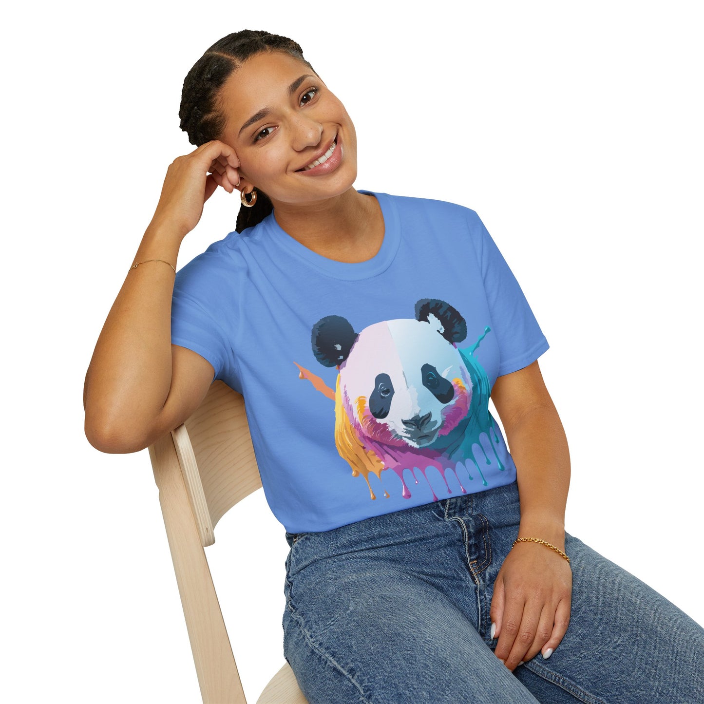 Panda Shirt, T Shirt with Panda, Animal Shirt, Tee Shirt with Animals
