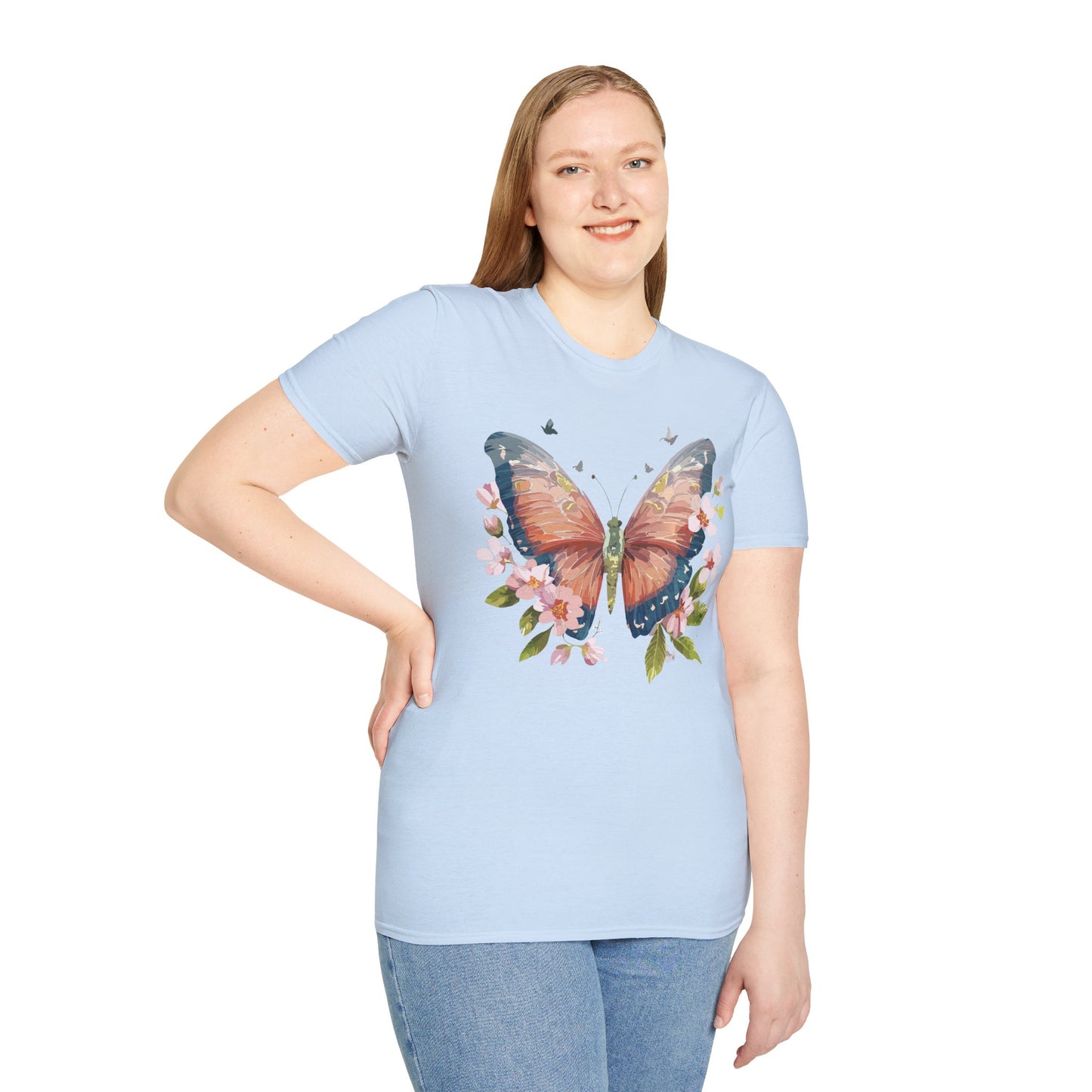 Butterfly Shirt, T Shirt with Butterfly, Monarch Shirt