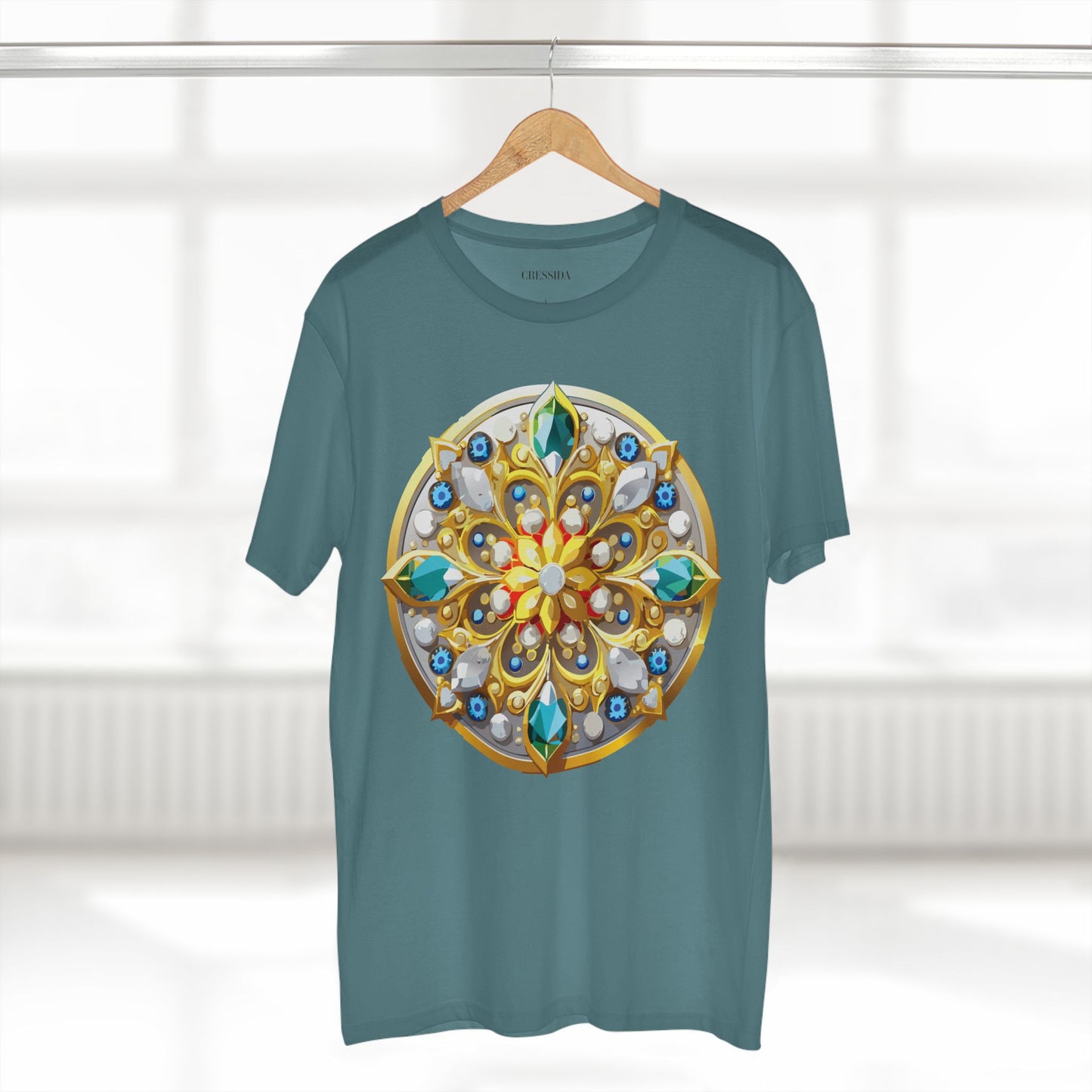 Medallion Shirt, Shirt with Medallion, Tee Shirt with Medal