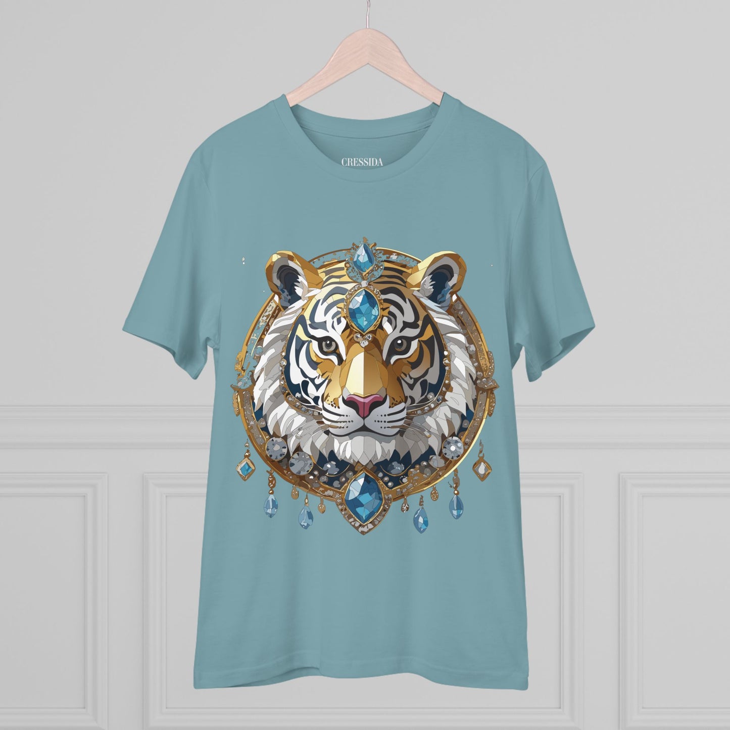 Organic T-shirt with Animals - Tiger