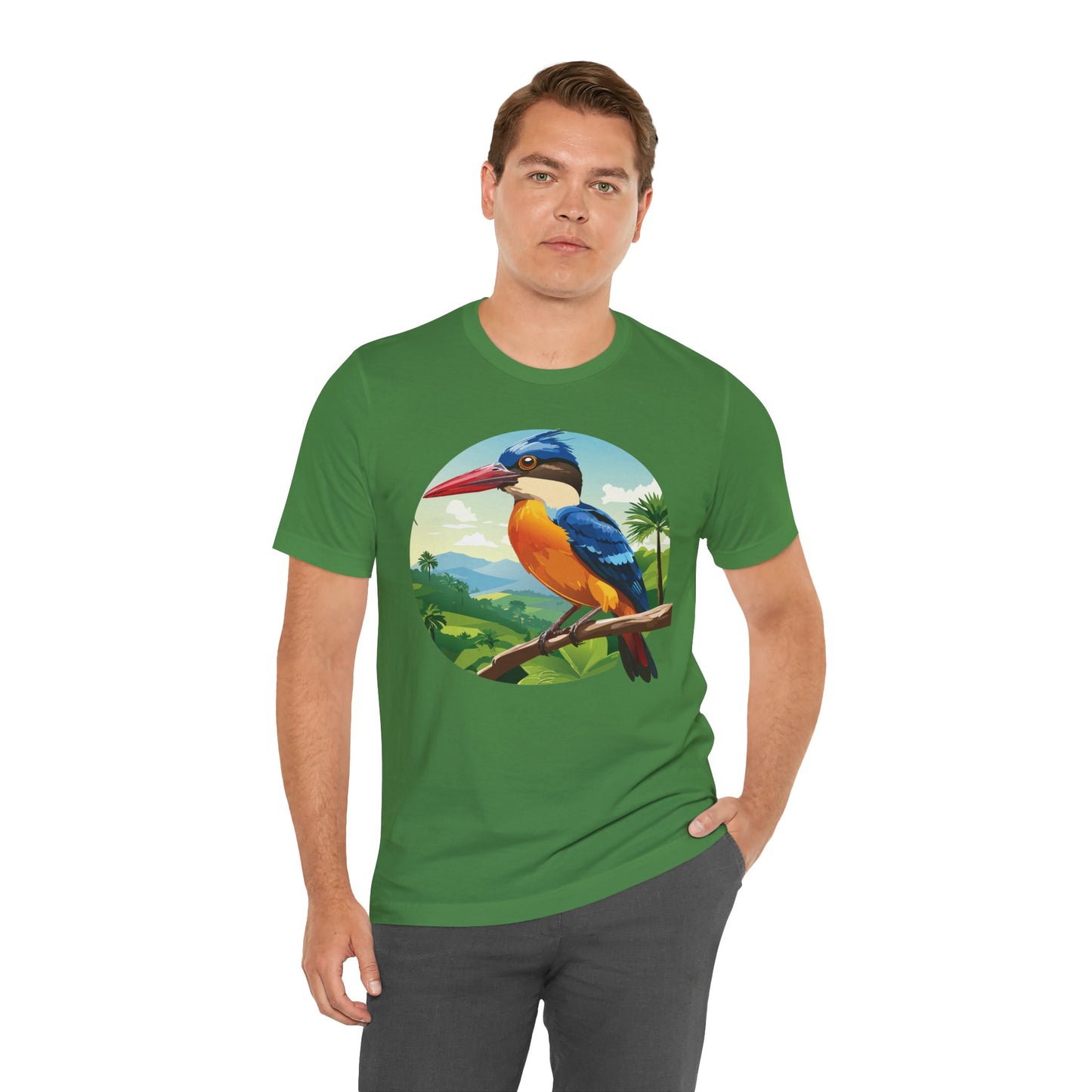 Unisex Animal Shirt, Tee Shirt with Animals, Art Design Tee Shirt, Wild Animals Shirt