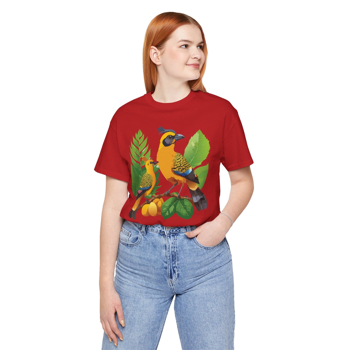 Unisex Animal Shirt, Tee Shirt with Animals, Art Design Tee Shirt, Wild Animals Shirt