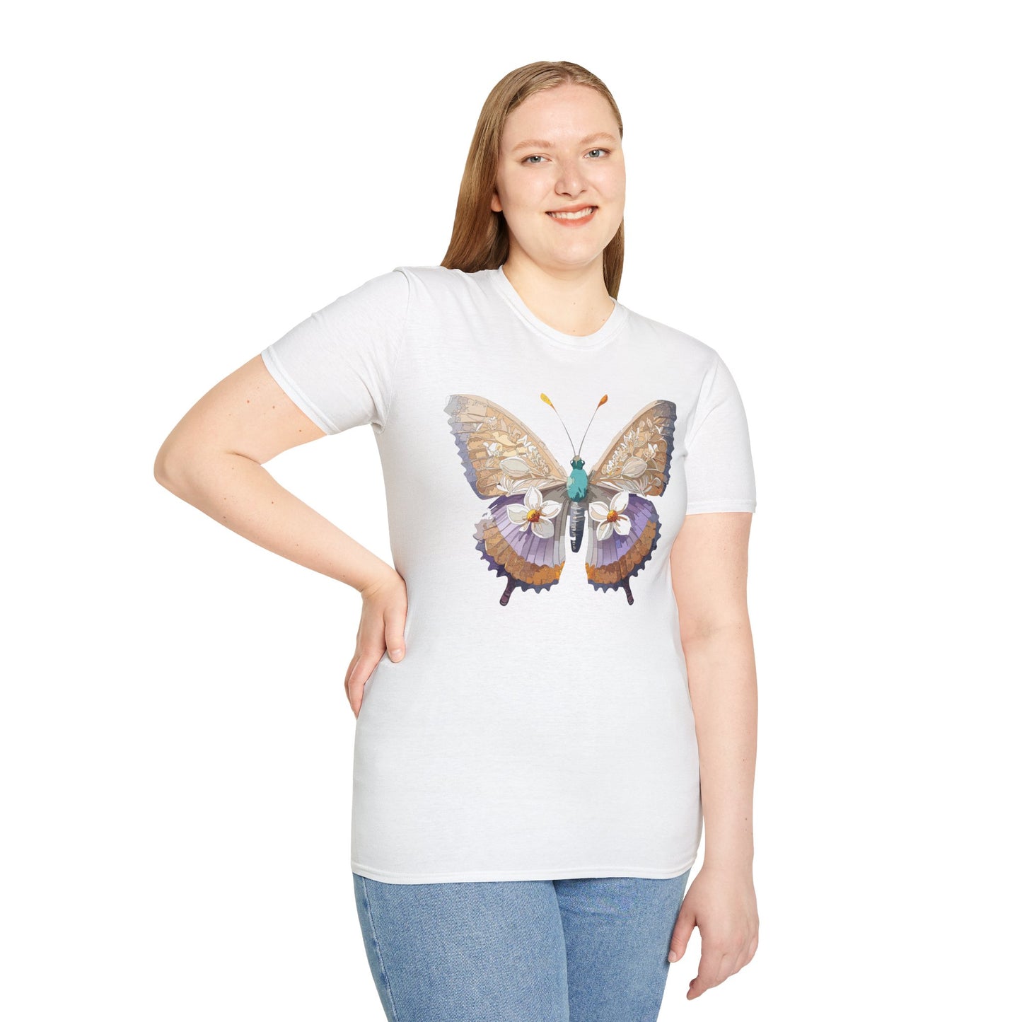 Butterfly Shirt, T Shirt with Butterfly, Monarch Shirt