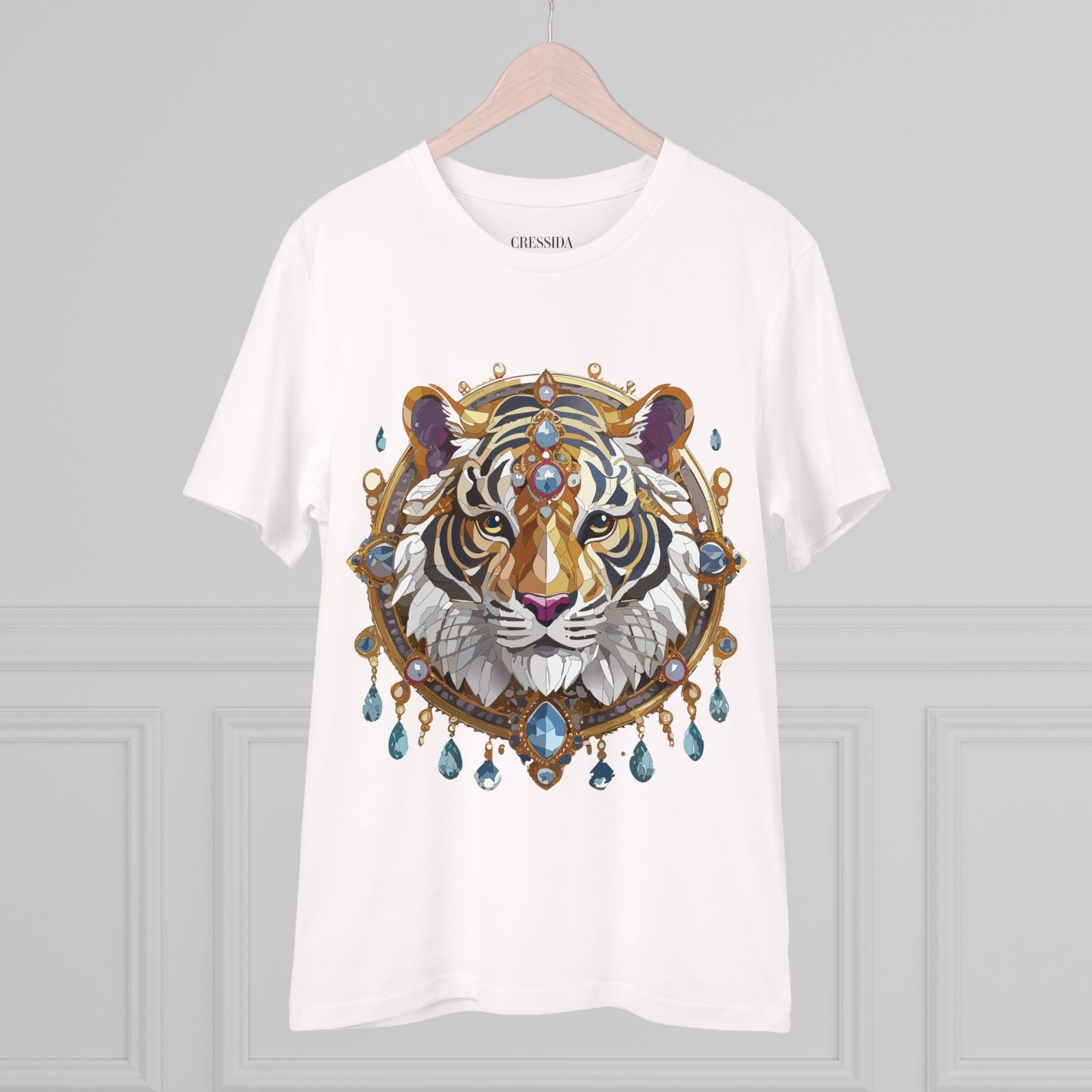 Organic T-shirt with Animals - Tiger