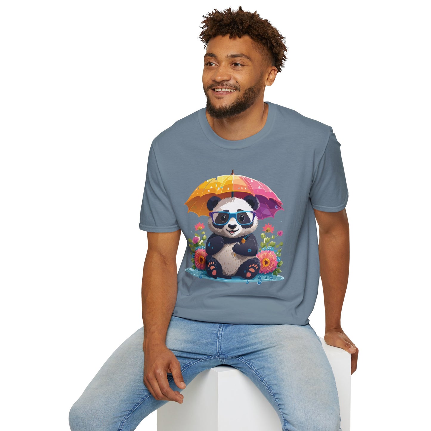 Panda Shirt, T Shirt with Panda, Animal Shirt, Tee Shirt with Animals