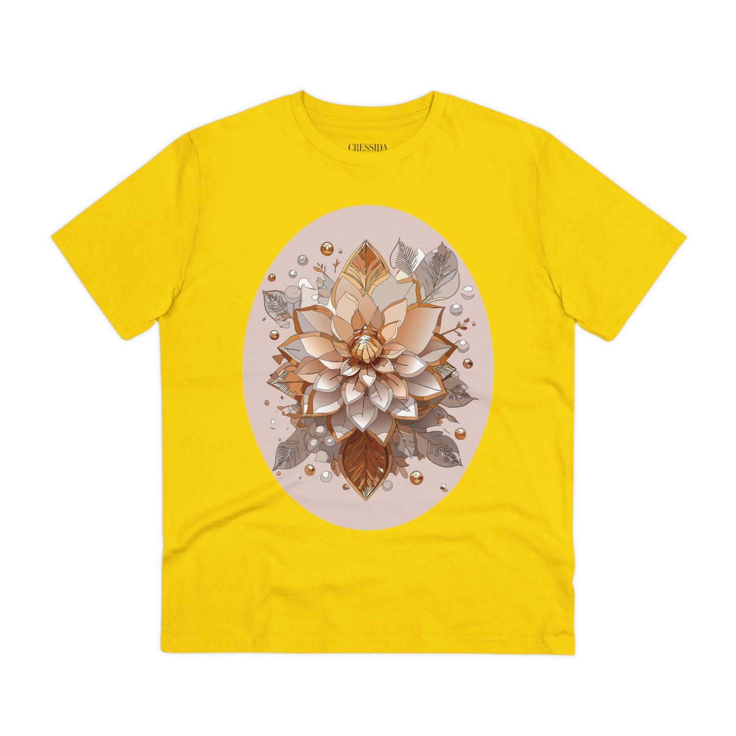 Organic T-shirt with Flower