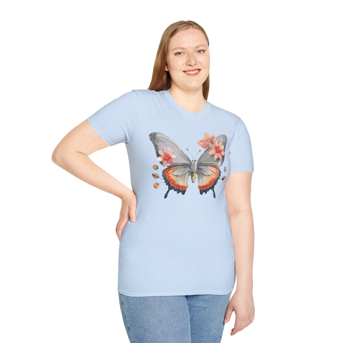 Butterfly Shirt, T Shirt with Butterfly, Monarch Shirt