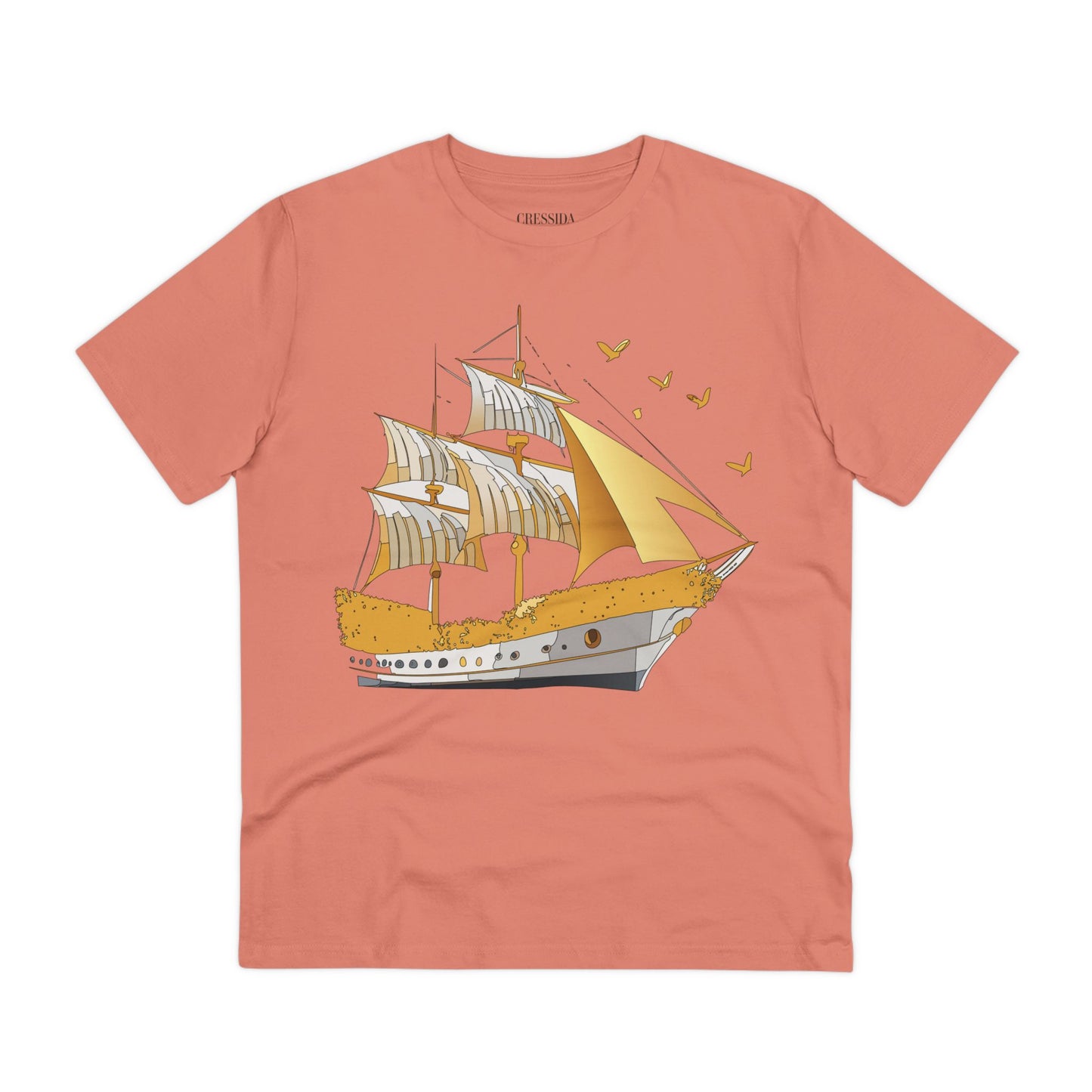 Organic T-shirt with Ship