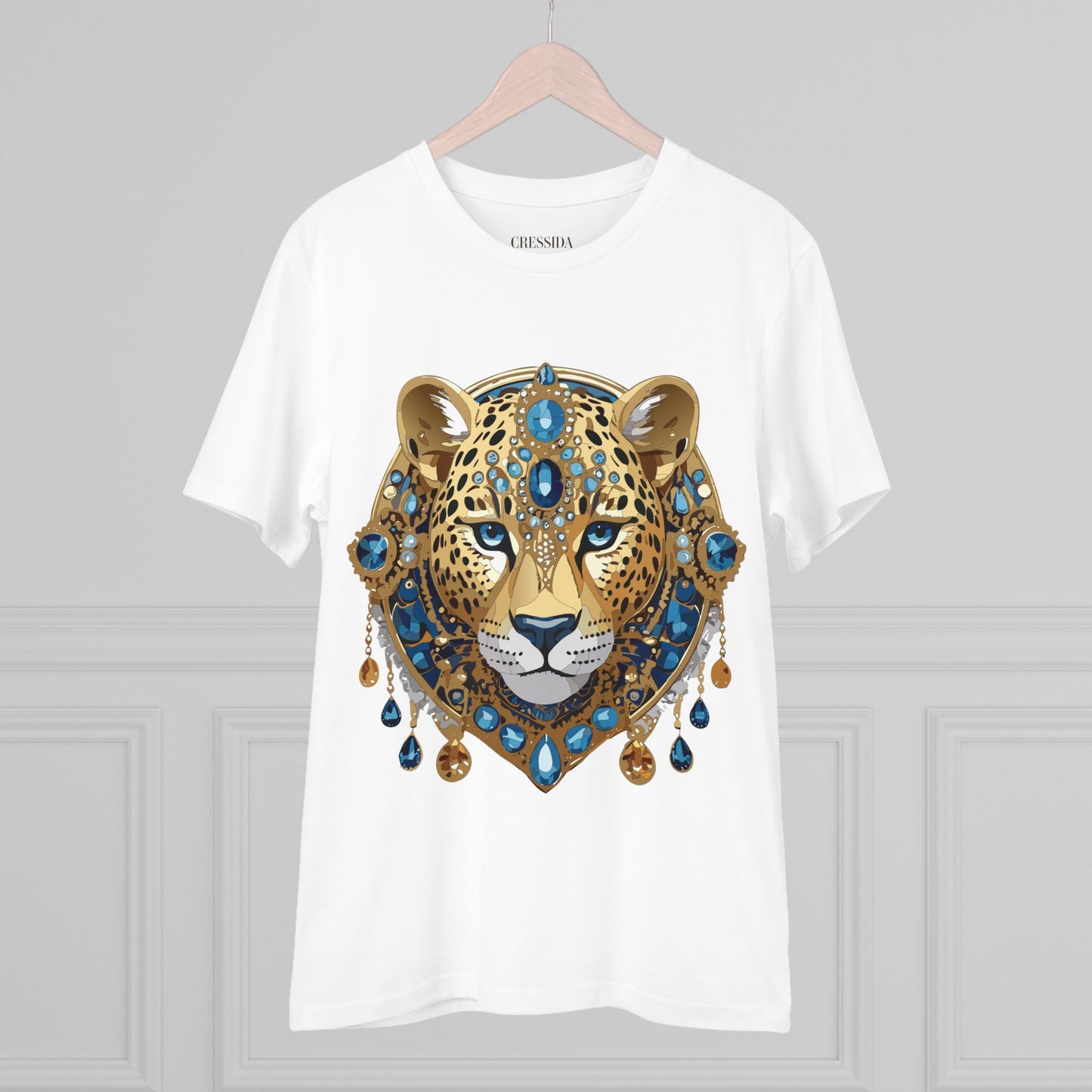 Organic T-shirt with Animals - Cheetah