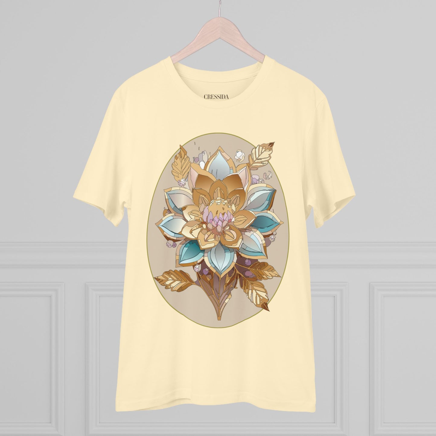 T-shirt bio avec fleur