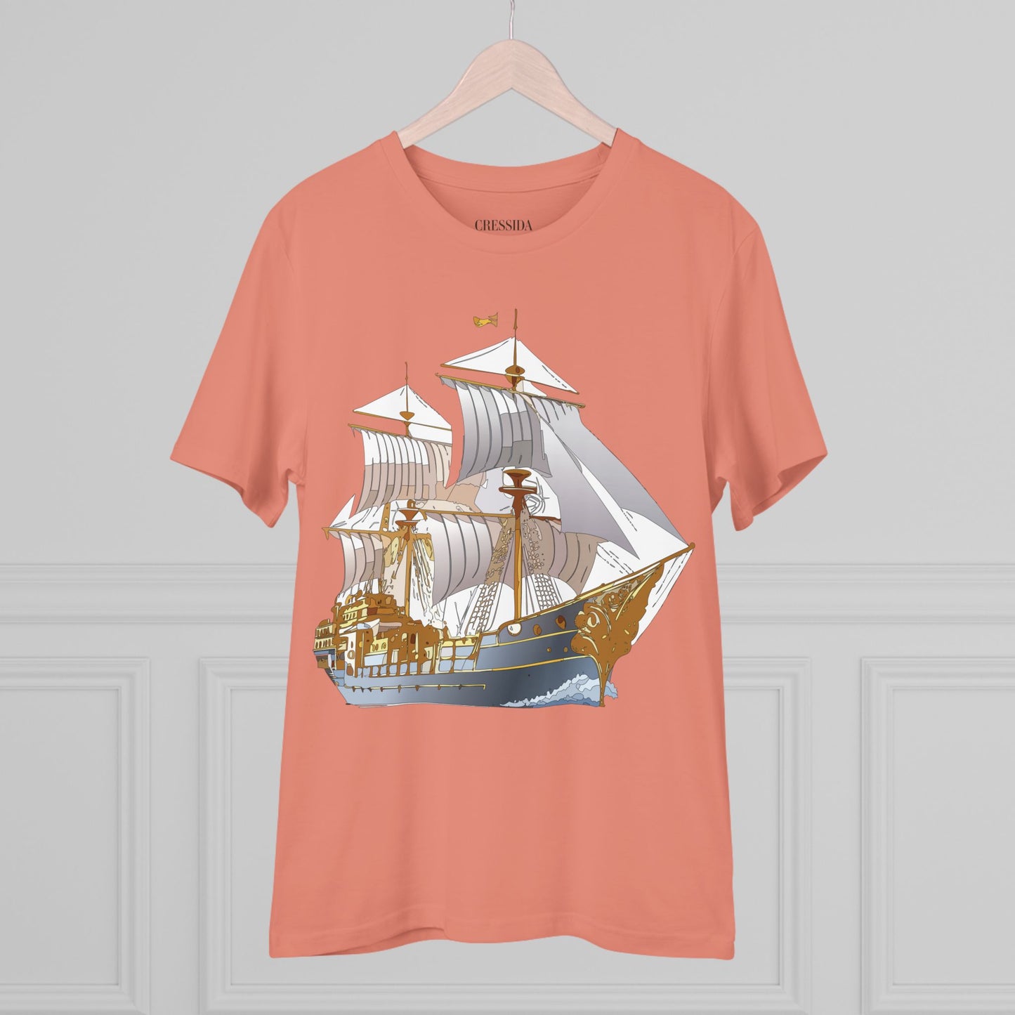 Organic T-shirt with Ship