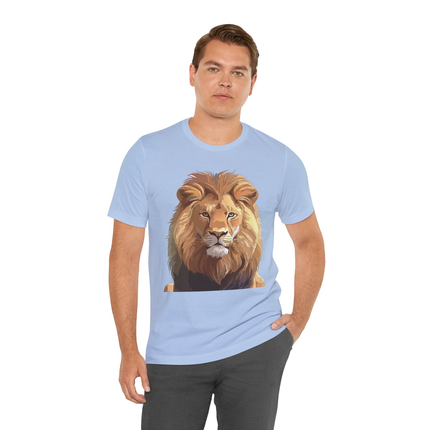 Unisex Animal Shirt, Tee Shirt with Animals, Art Design Tee Shirt, Wild Animals Shirt