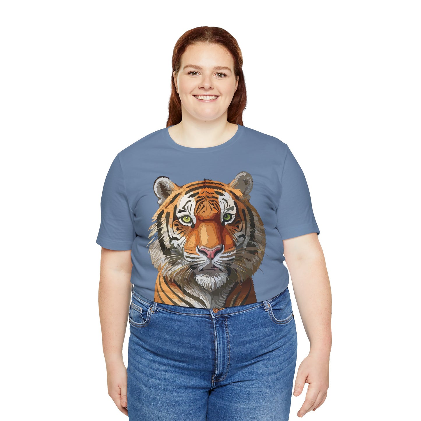 Unisex Animal Shirt, Tee Shirt with Animals, Art Design Tee Shirt, Wild Animals Shirt