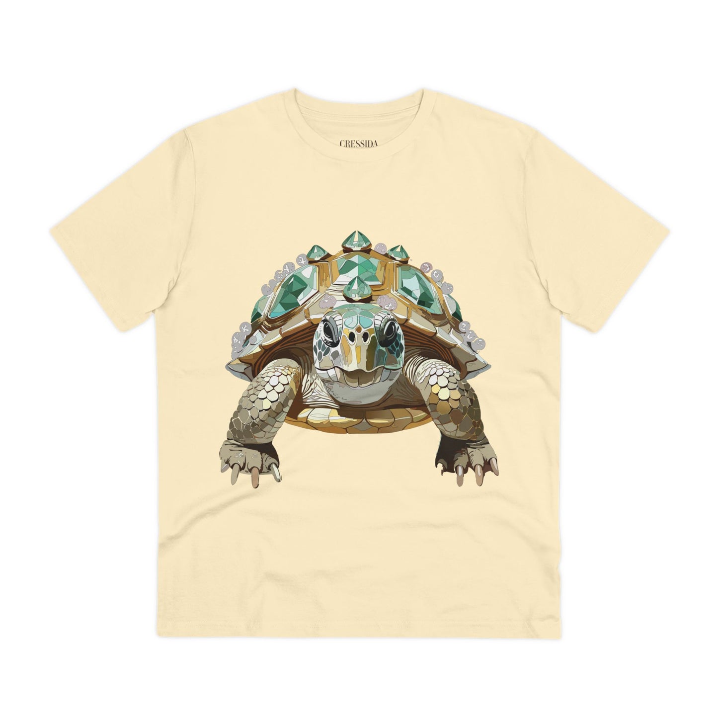 Organic T-shirt with Animals - Turtle