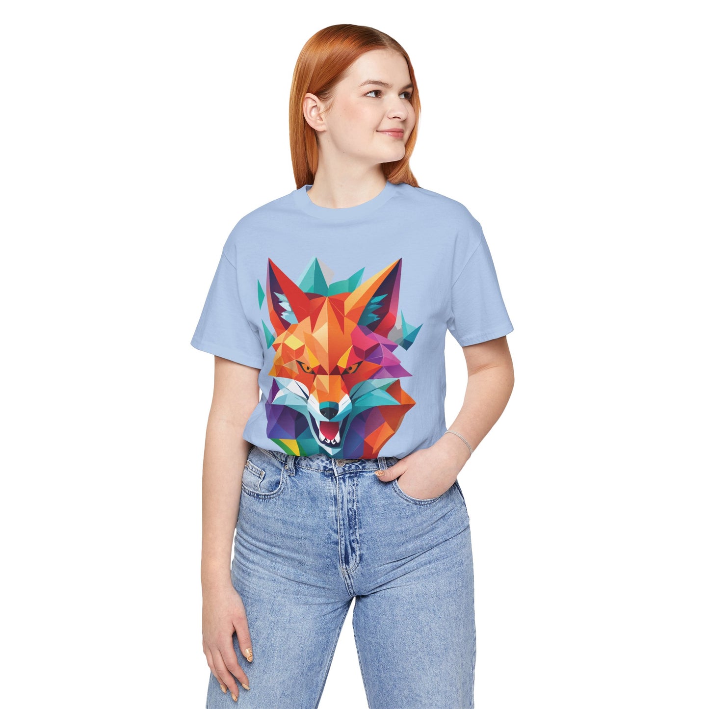Unisex Animal Shirt, Tee Shirt with Animals, Art Design Tee Shirt, Wild Animals Shirt
