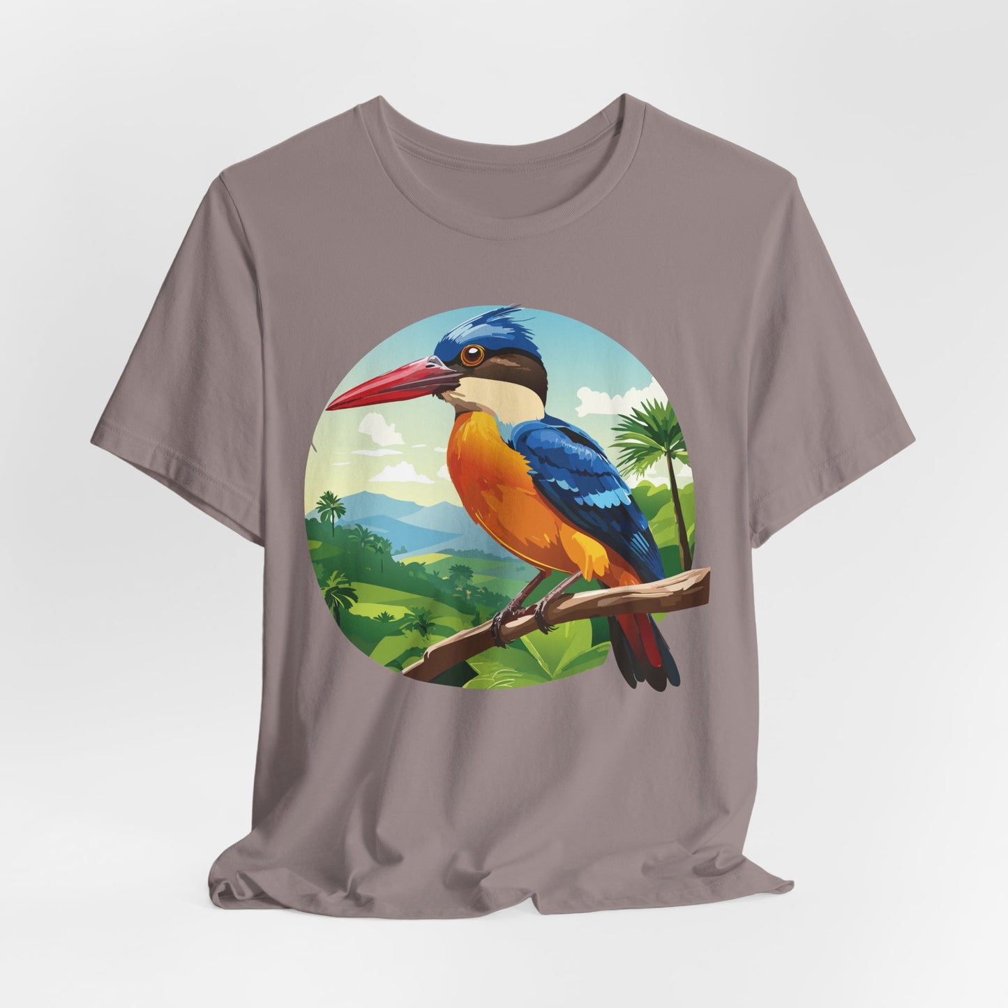 Unisex Animal Shirt, Tee Shirt with Animals, Art Design Tee Shirt, Wild Animals Shirt