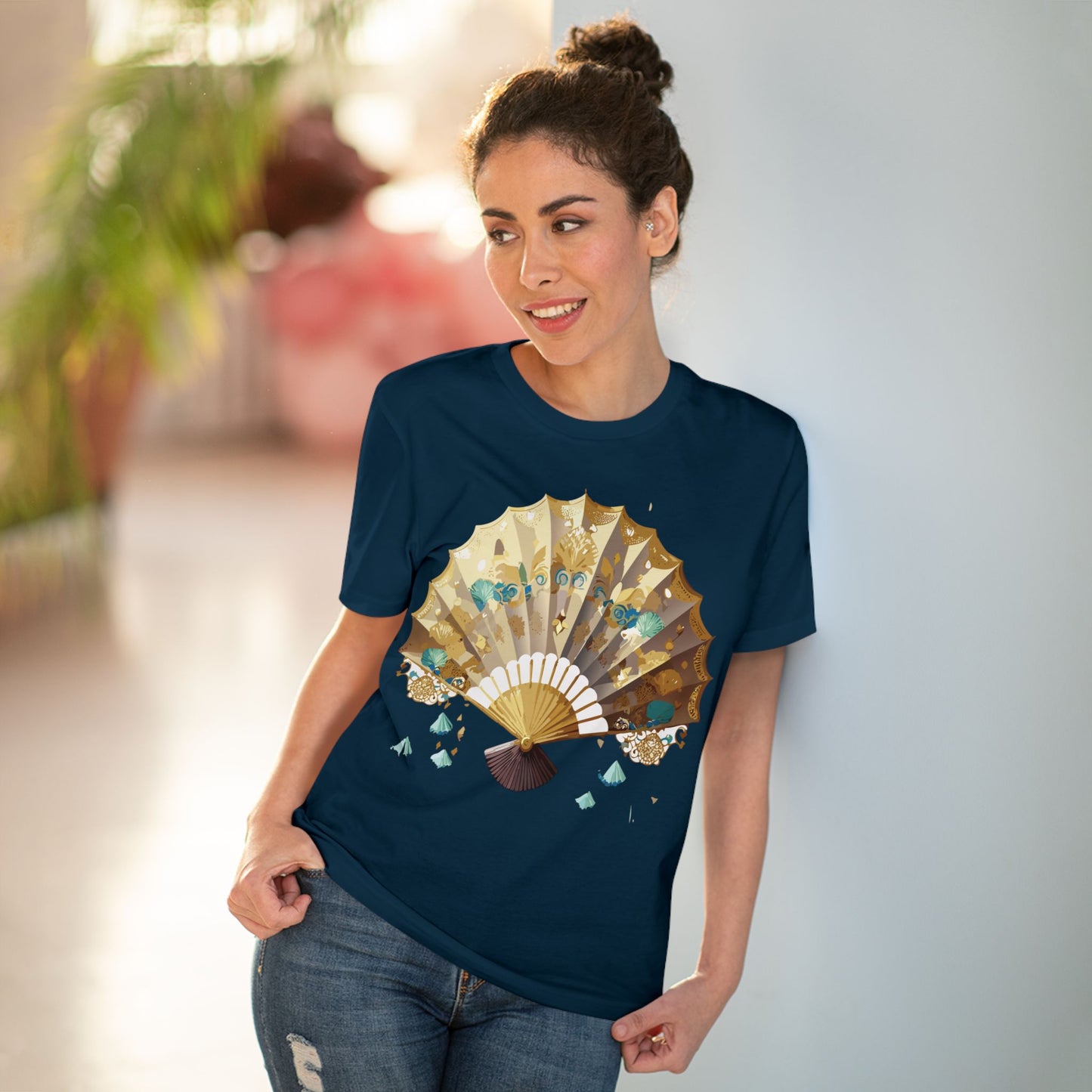 Organic T-shirt with Fan