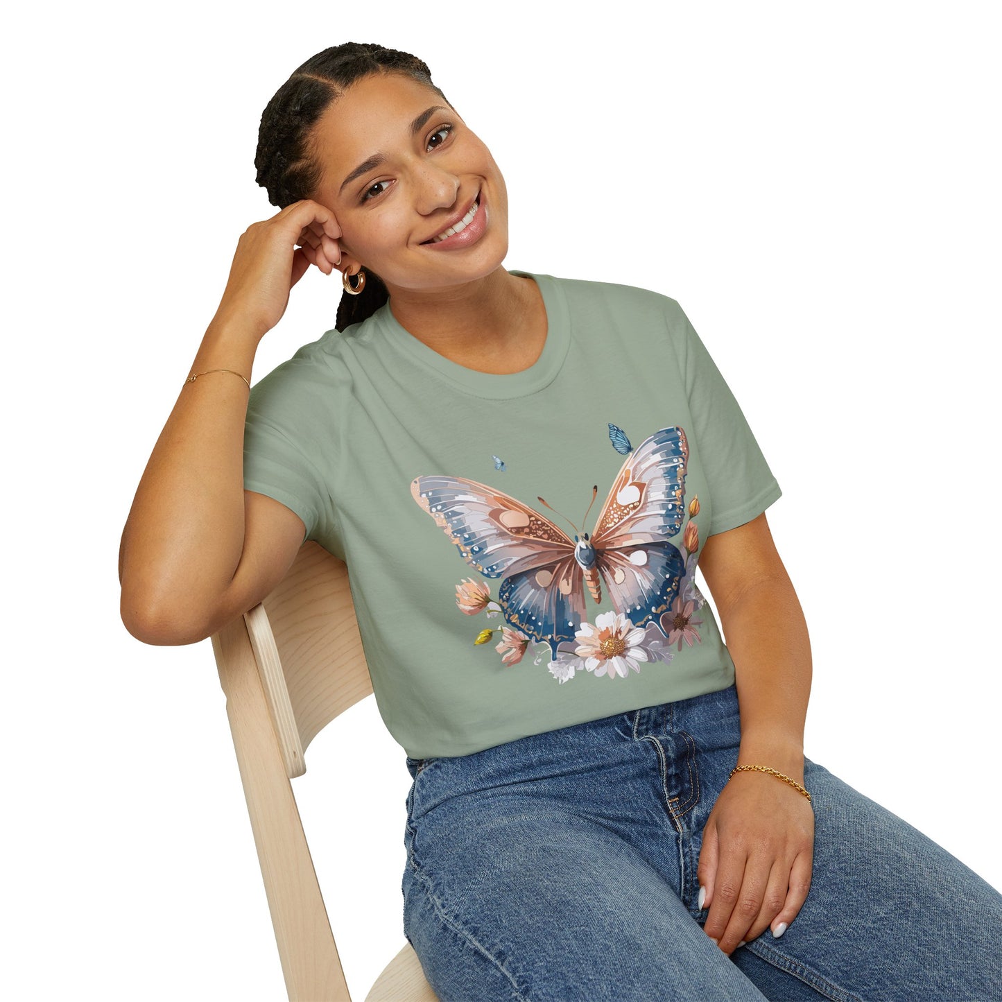 Butterfly Shirt, T Shirt with Butterfly, Monarch Shirt