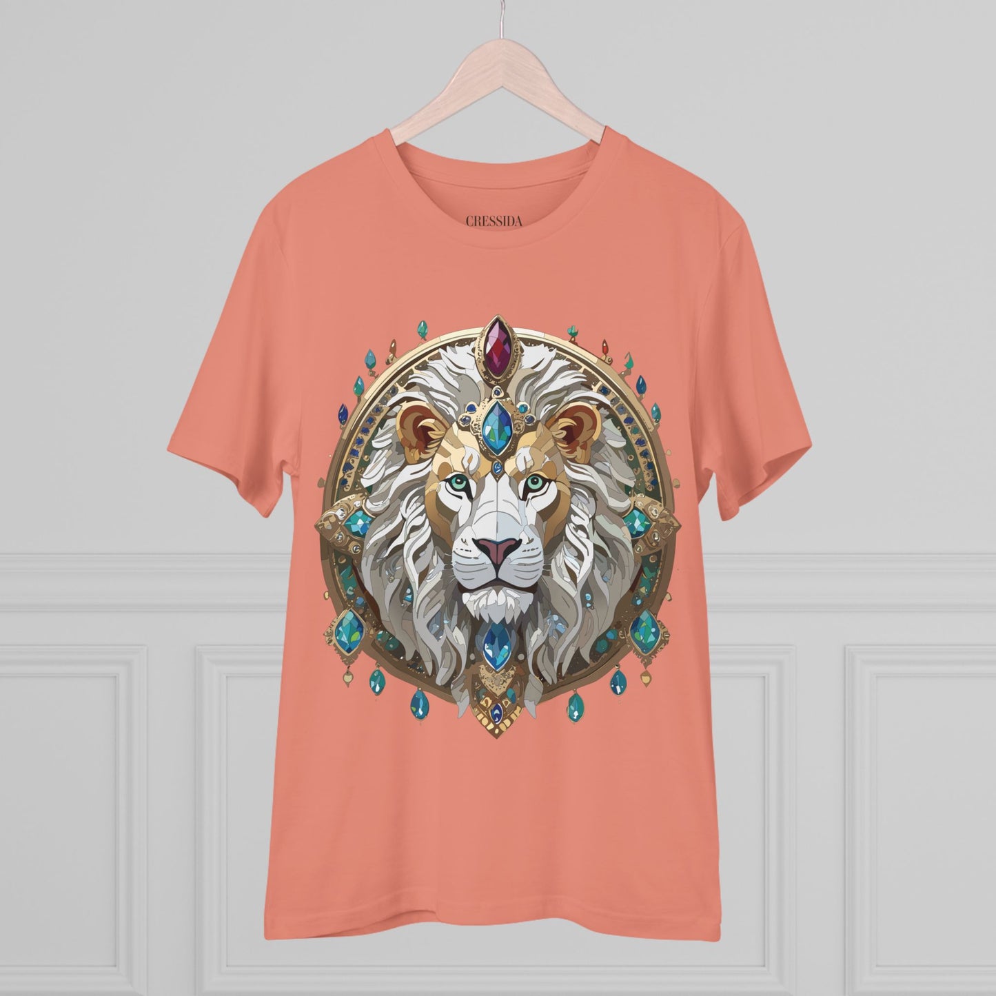 Organic T-shirt with Animals - Lion