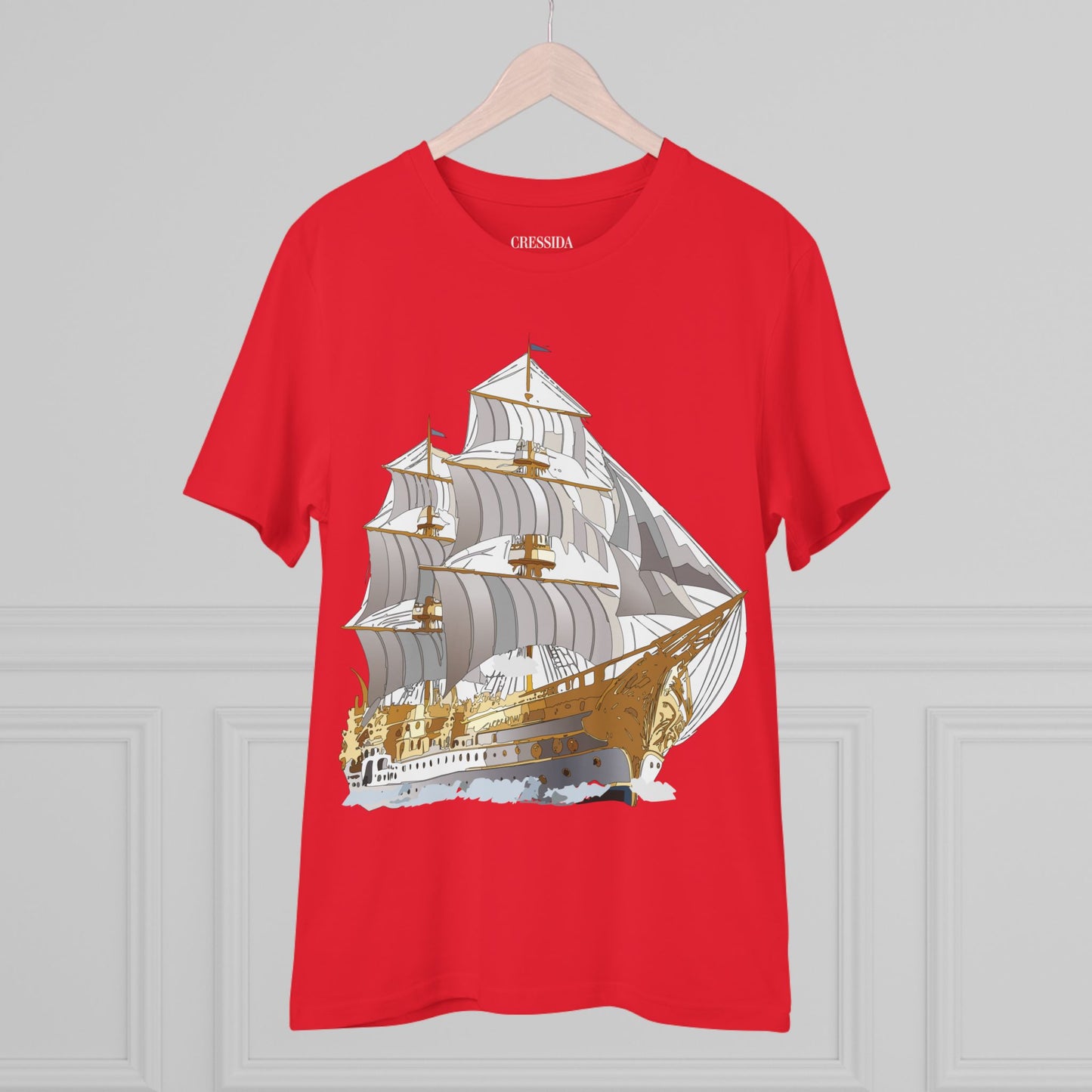 Organic T-shirt with Ship