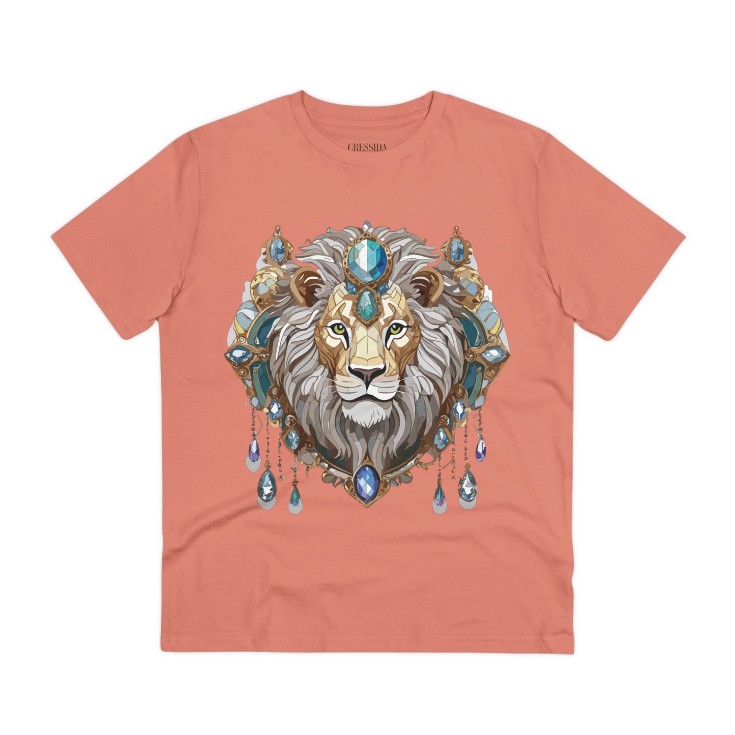 Organic T-shirt with Animals - Lion