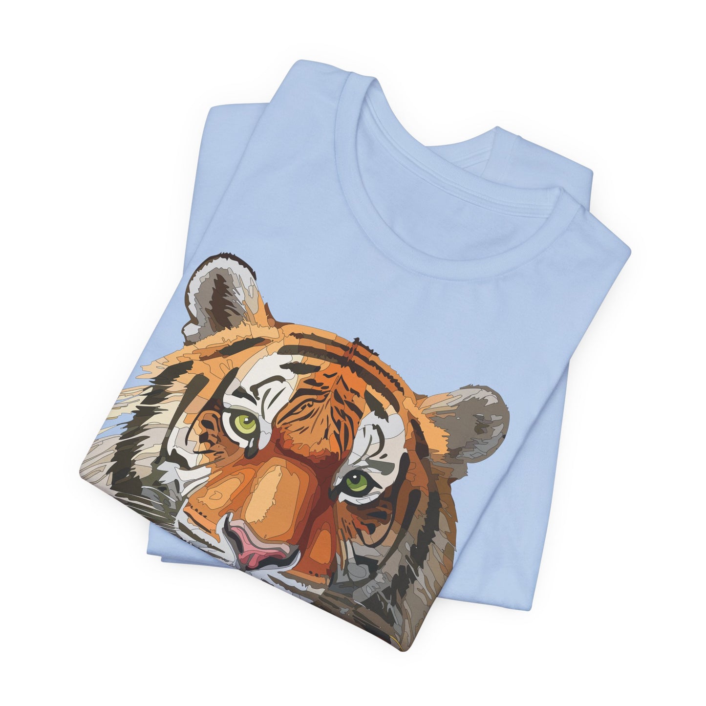 Unisex Animal Shirt, Tee Shirt with Animals, Art Design Tee Shirt, Wild Animals Shirt