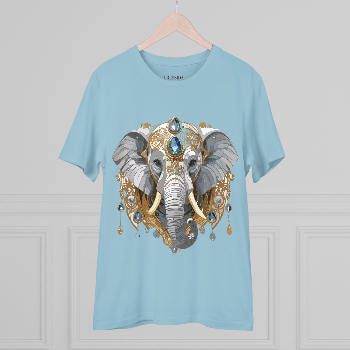 Organic T-shirt with Animals - Elephant