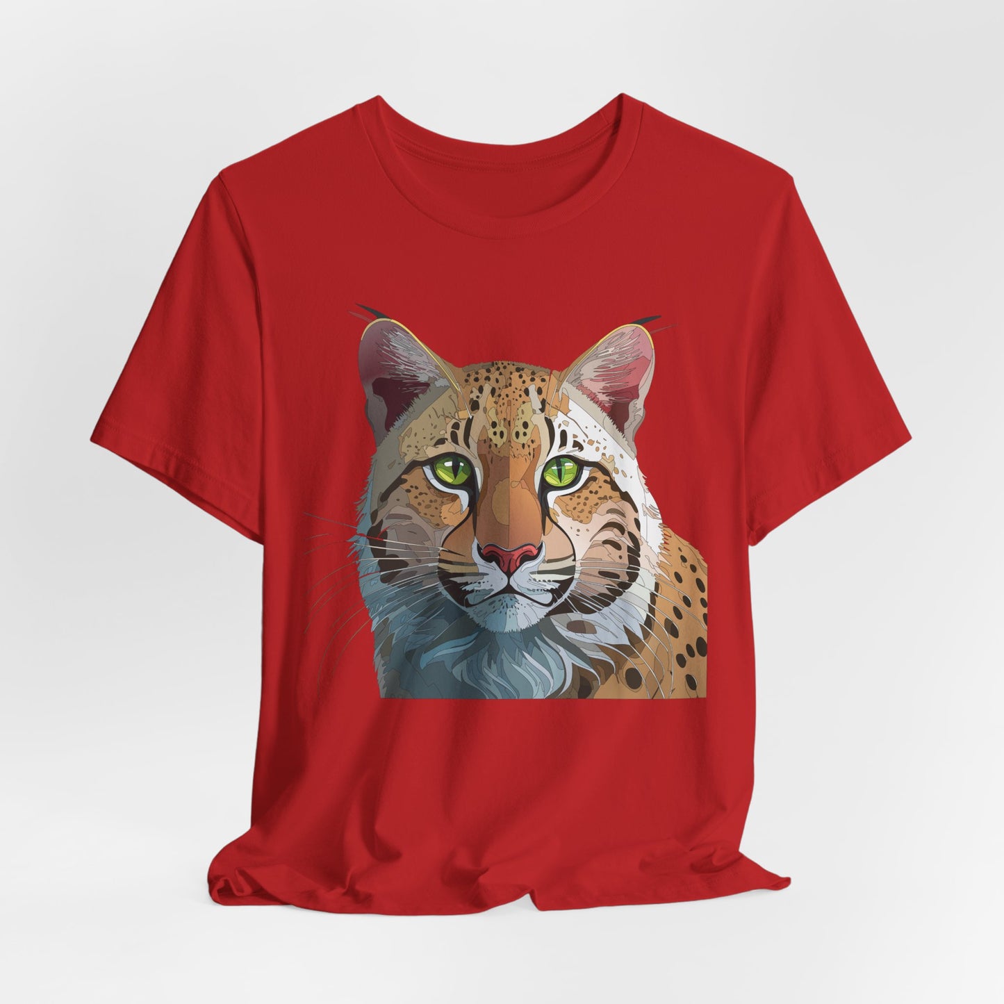 Unisex Animal Shirt, Tee Shirt with Animals, Art Design Tee Shirt, Wild Animals Shirt